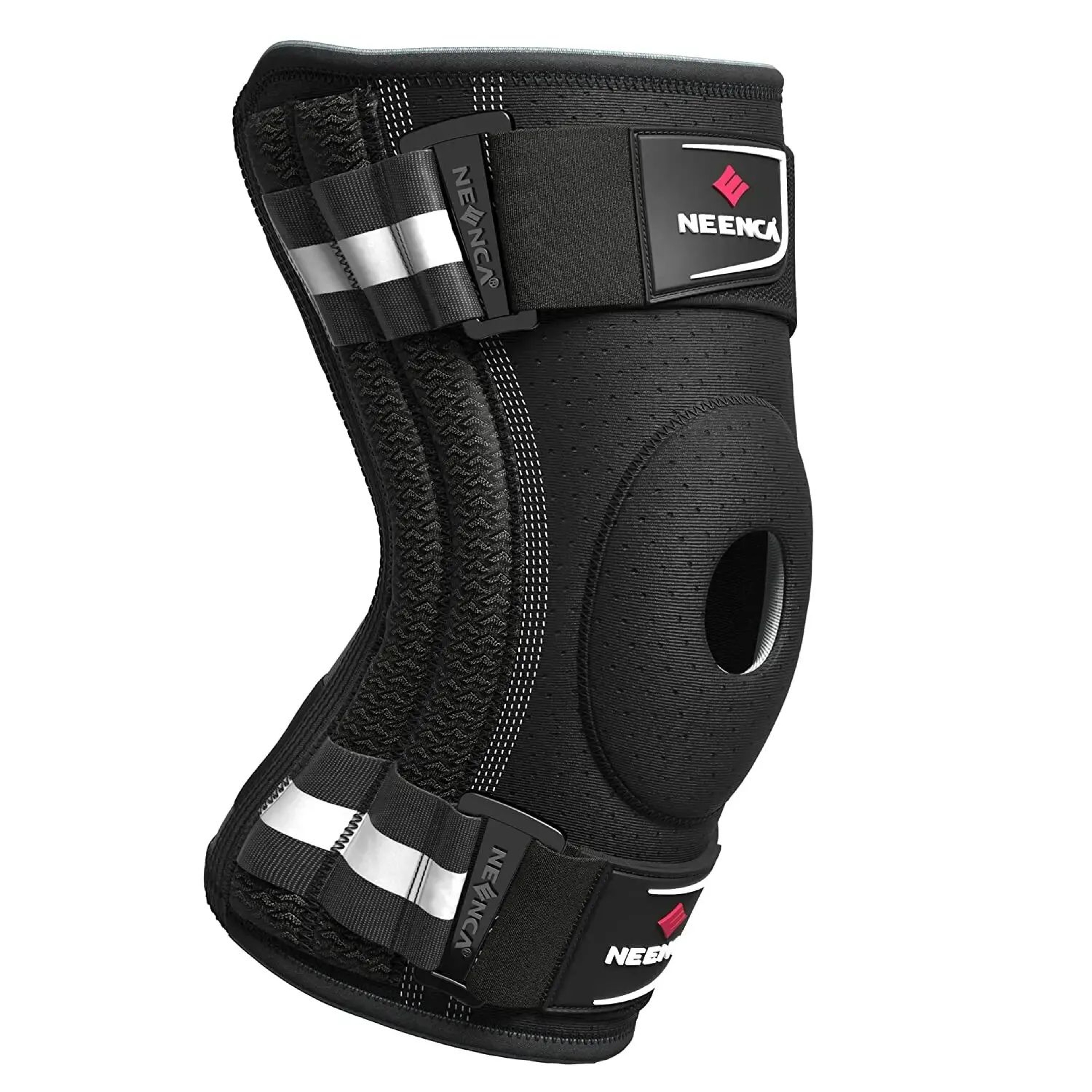 Knee Support Brace With Side Stabilizers Men  Women Arthritis Meniscus Tear ACL PCL Runner Sports 0
