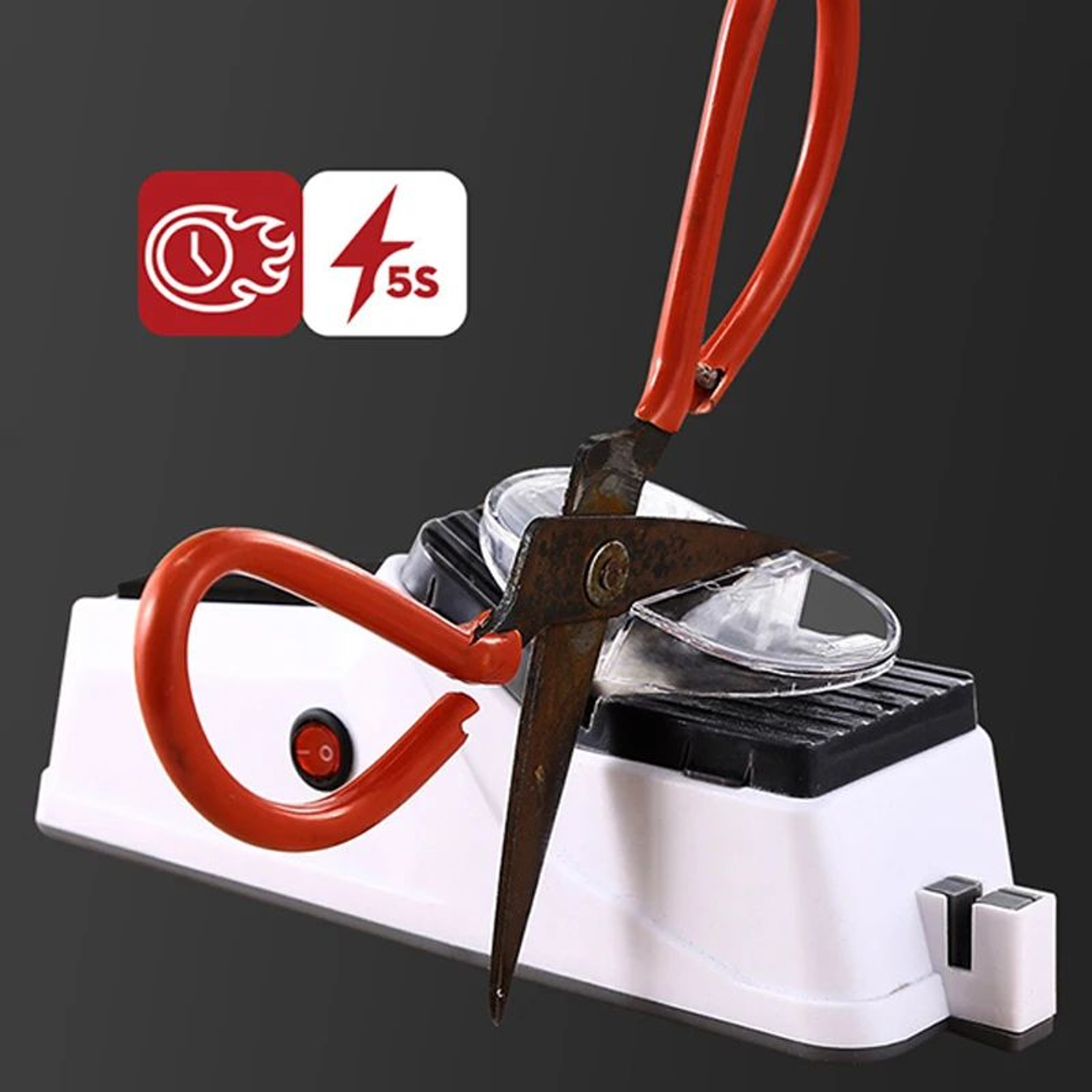 Nonslip base of the EdgeMaster Knife Sharpener ensuring stability during use