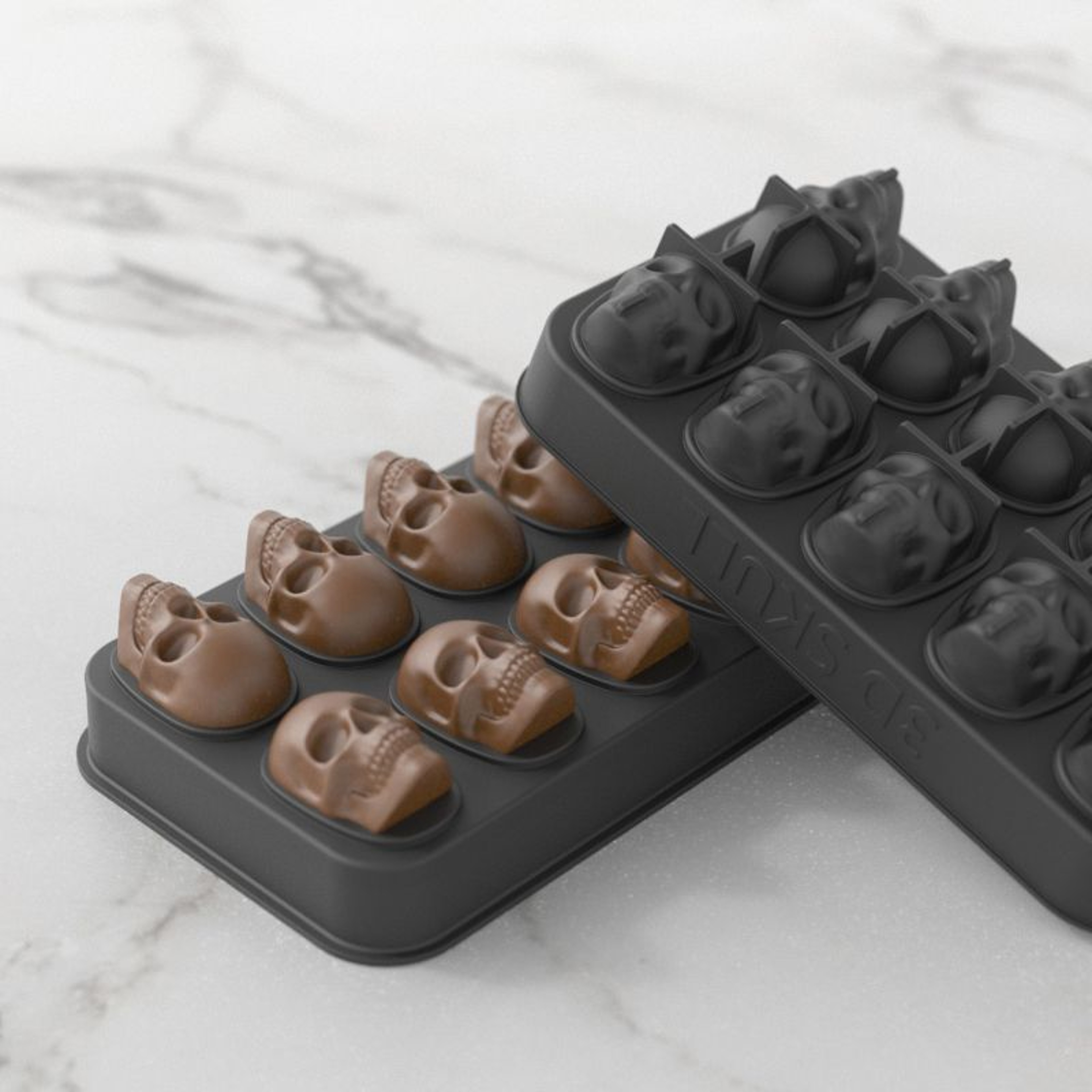 3D Skull Silicone Cake Mold 11