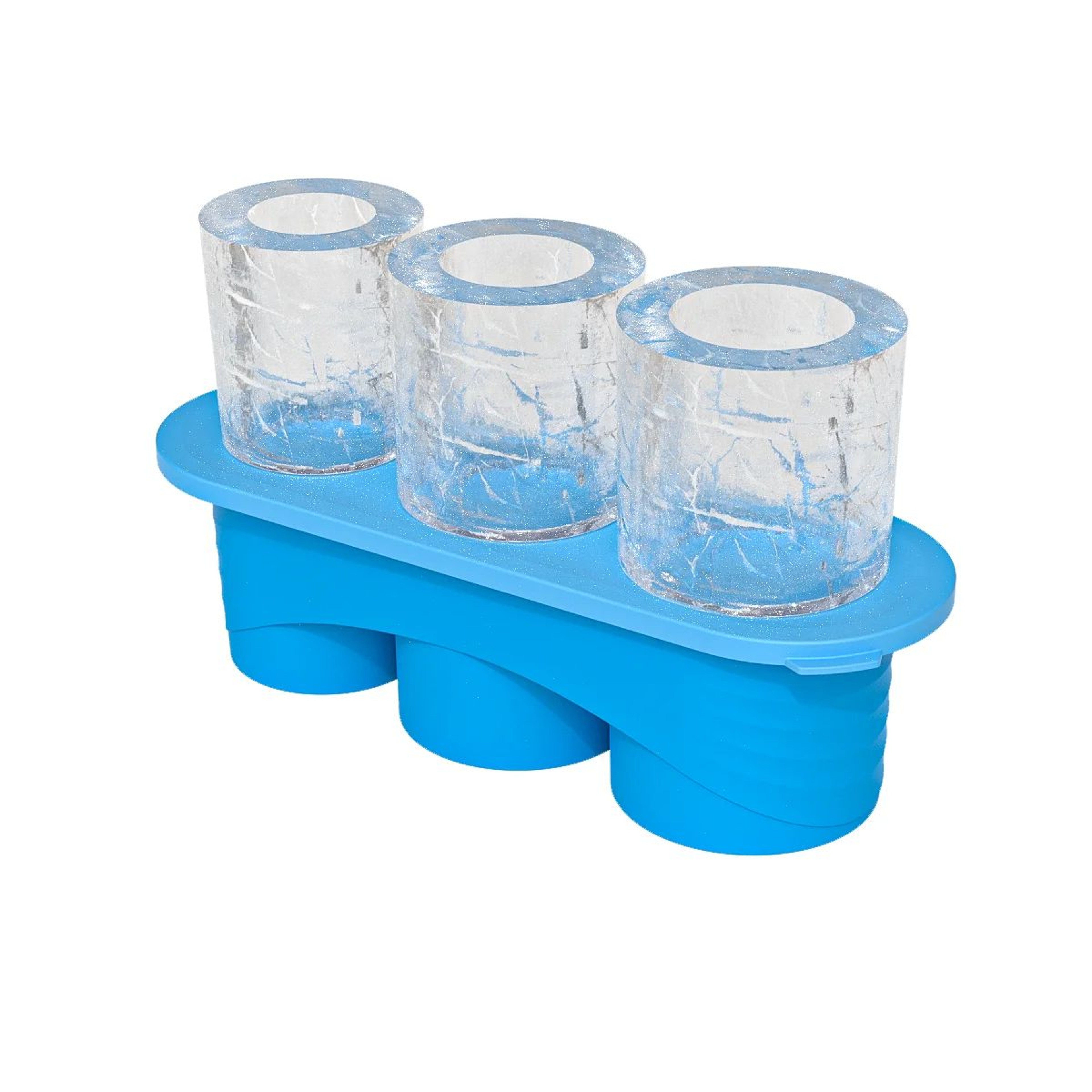 Cylinder Ice Cube Tray For Tumbler Cups 6