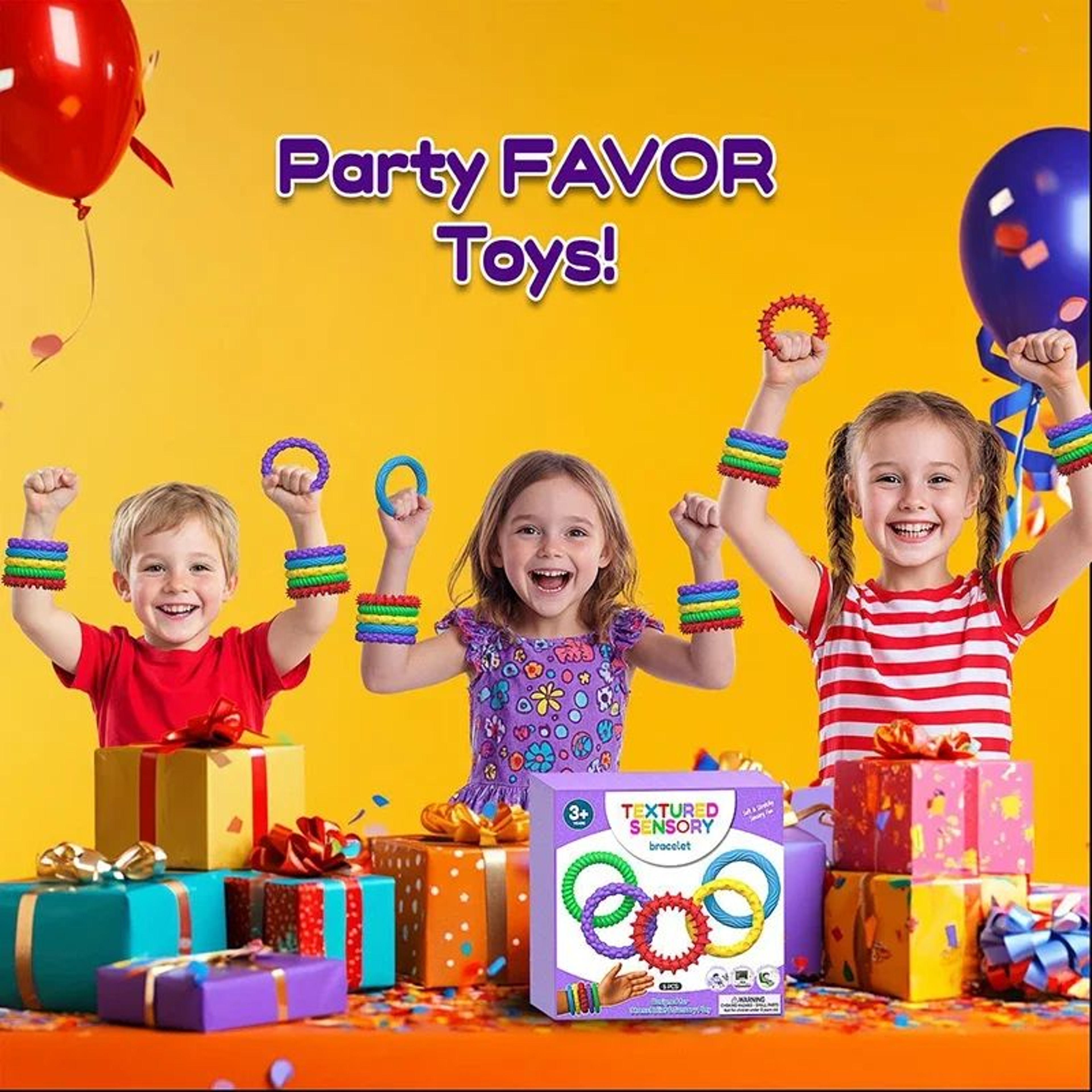 Silicone Sensory Strip Fidget Toy 8