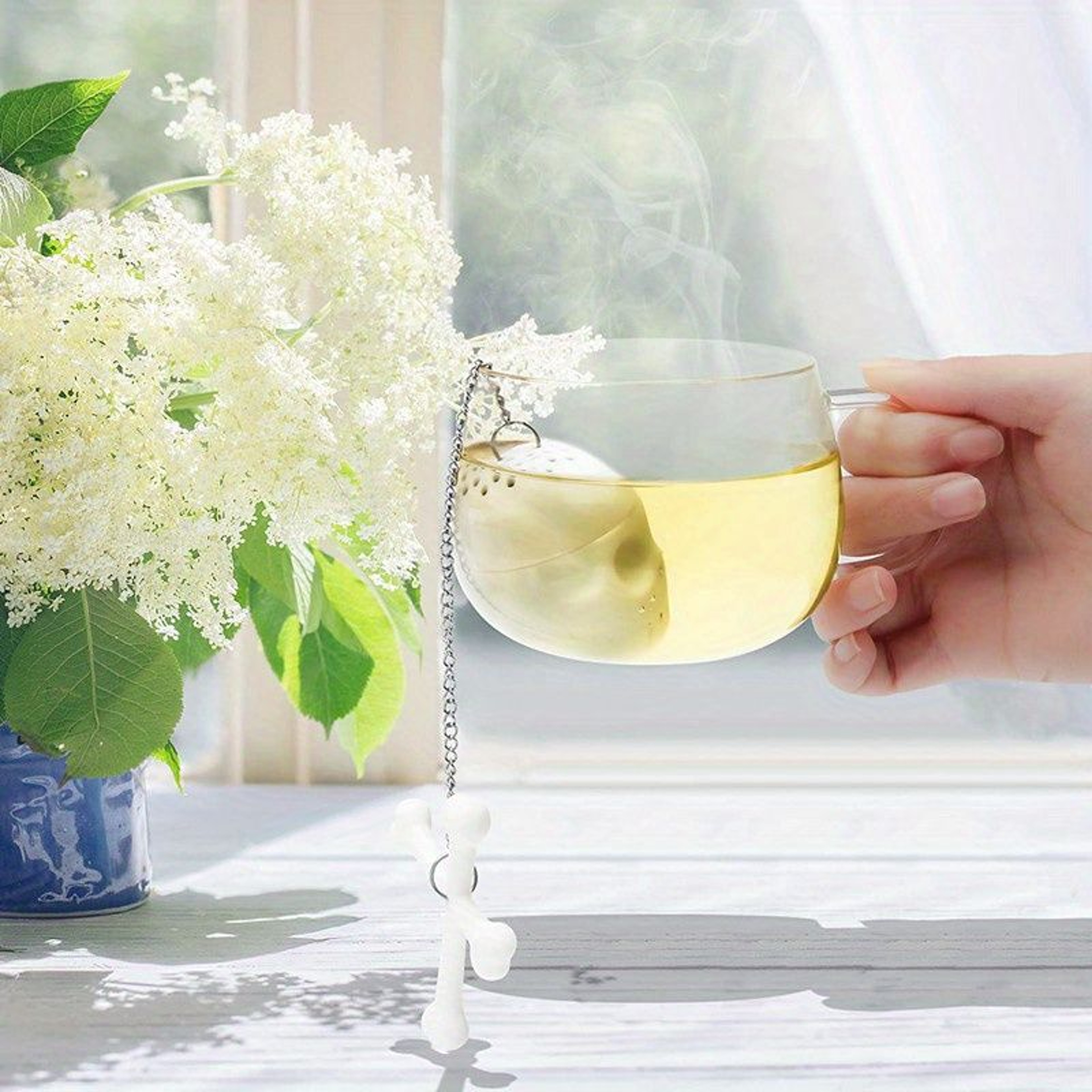 Premium Silicone Tea Strainer 6