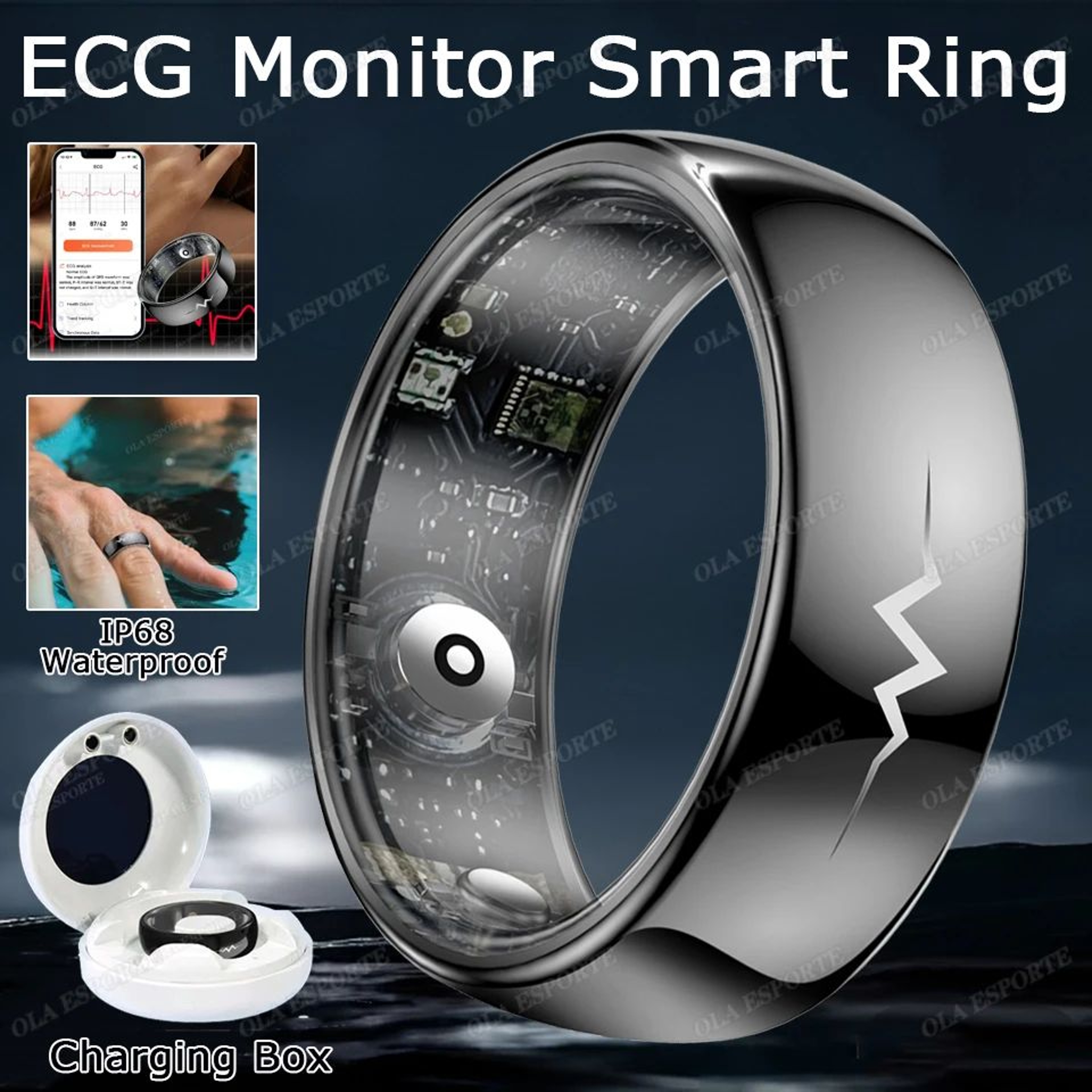 ECG Health Monitoring Smart Ring 11