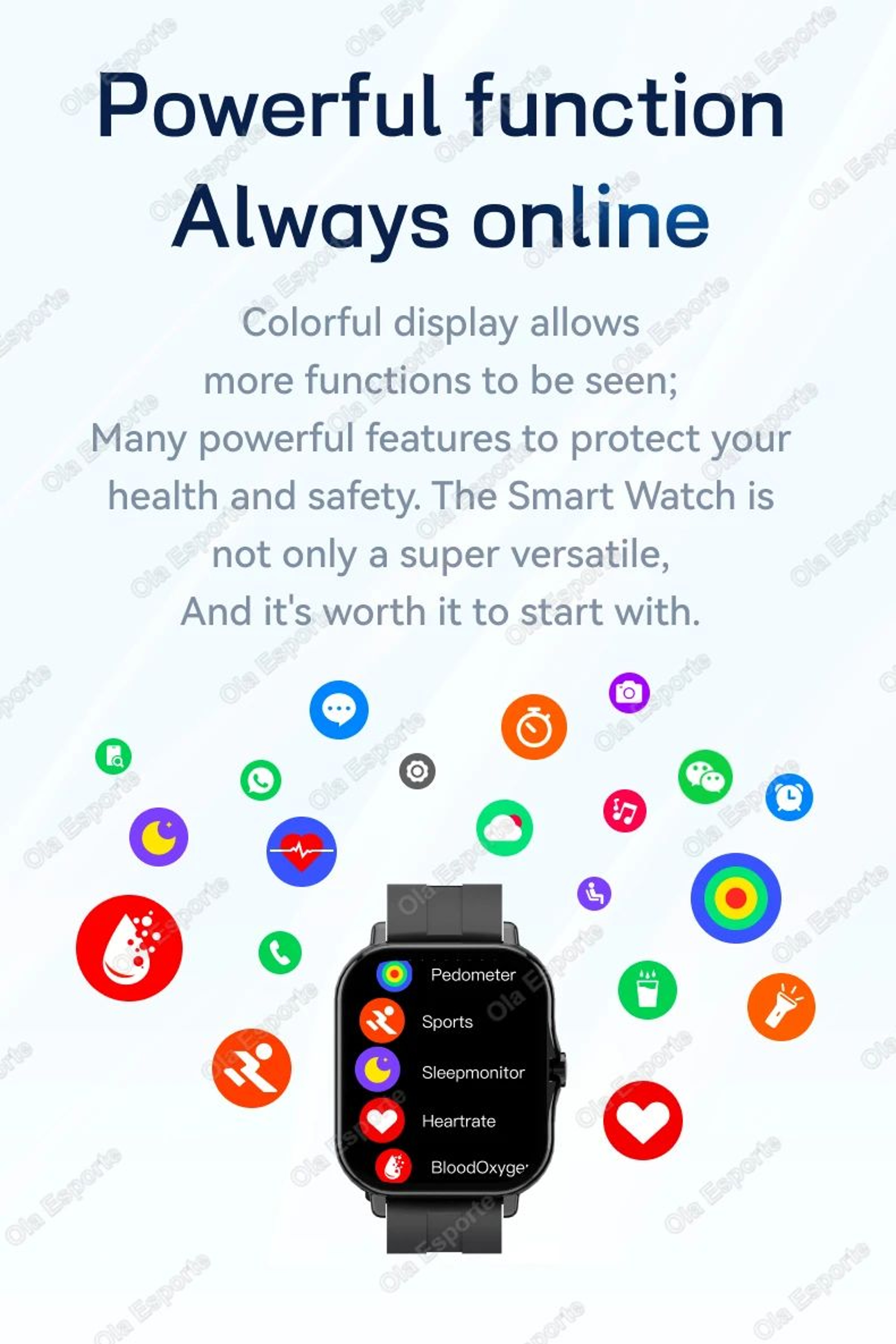 Bluetooth Smart Watch With HD Display Call Answer Message Preview 13