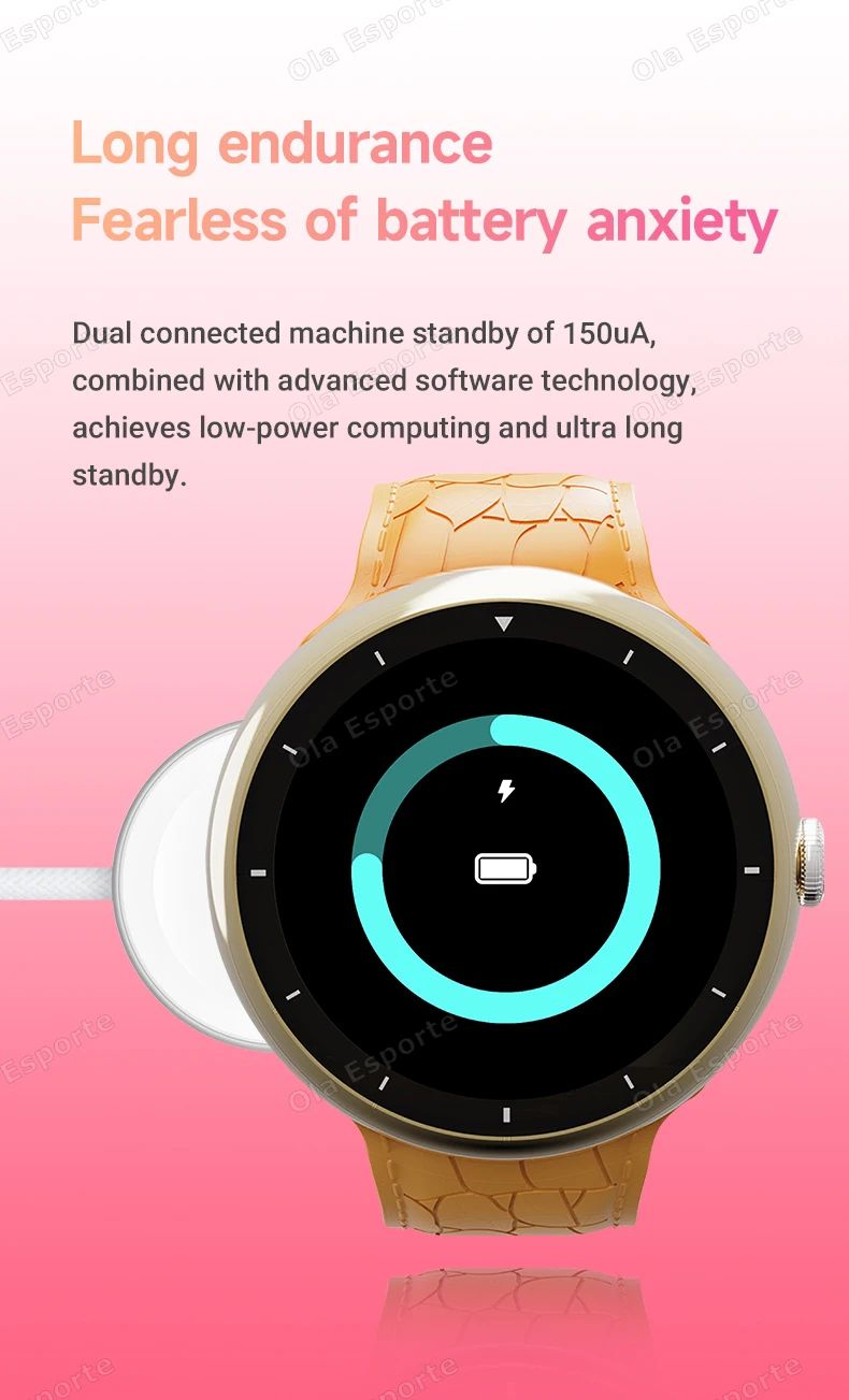 Outdoor Fashion Bluetooth Smart Watch Heart Rate Fitness Tracker 8