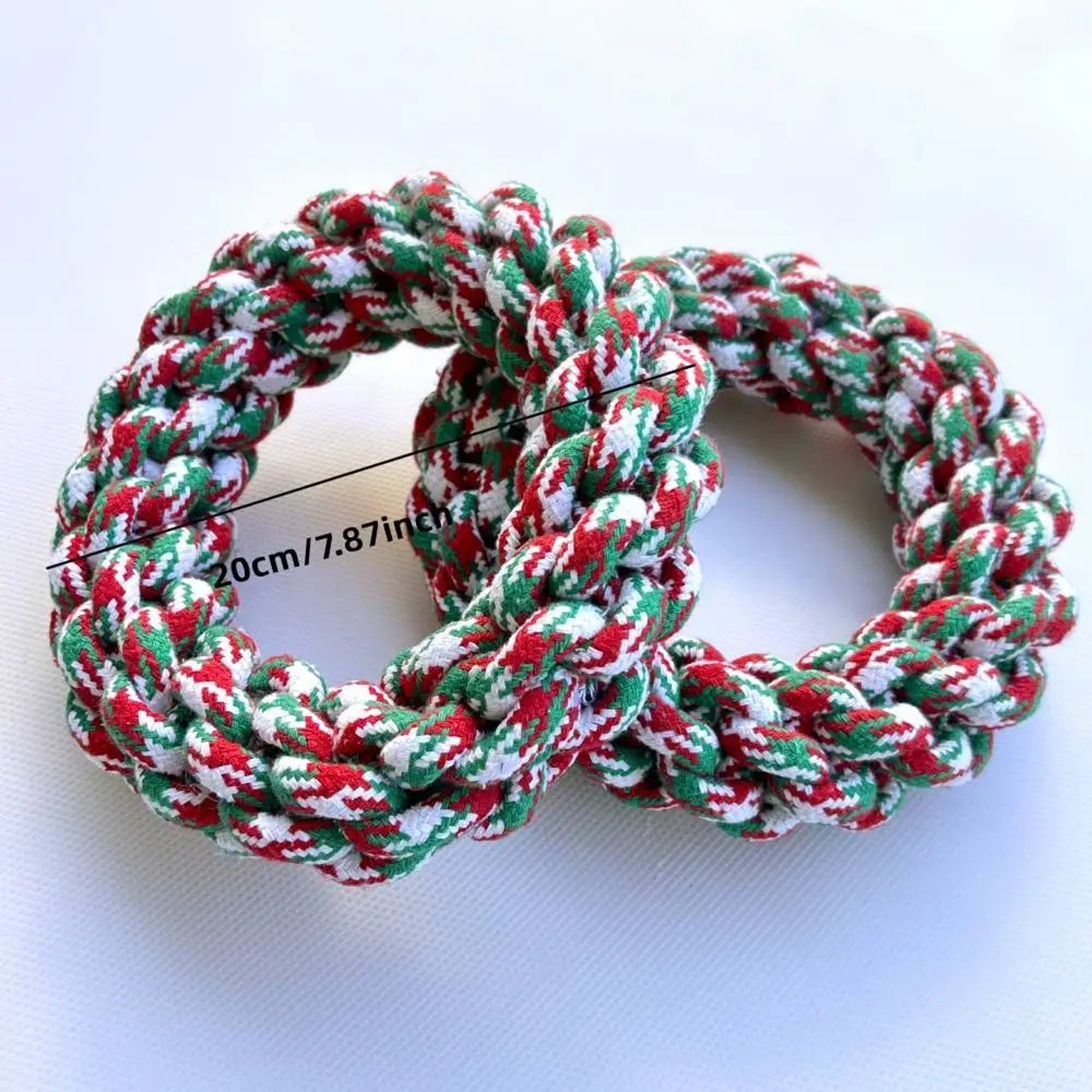 787inches Dog Rope Chew Toy Durable Bite Resistant Tug Toy 1