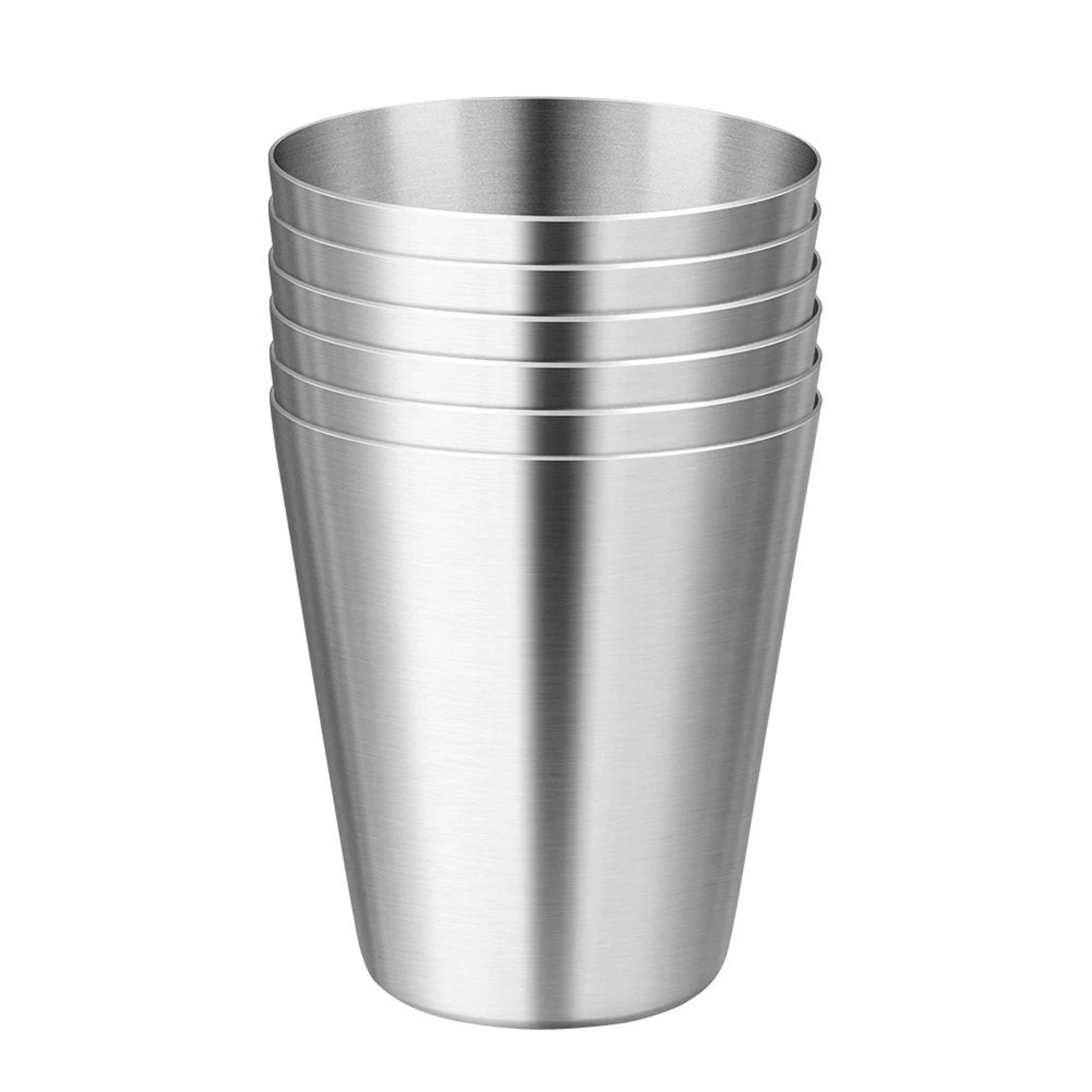 Portable Stainless Steel Mini Cup Set With Case For Travel 5