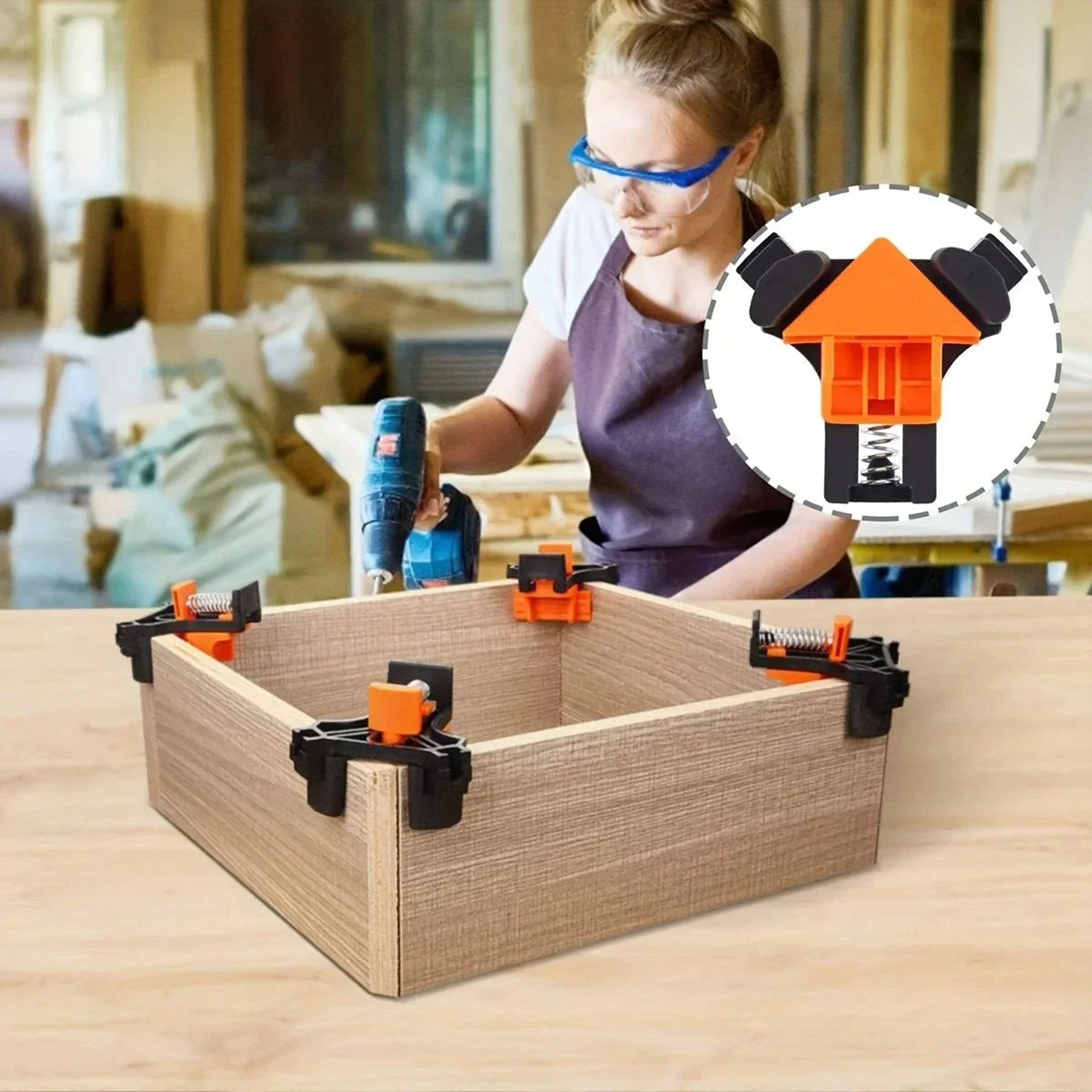 90 Degree Corner Clamps Set 6