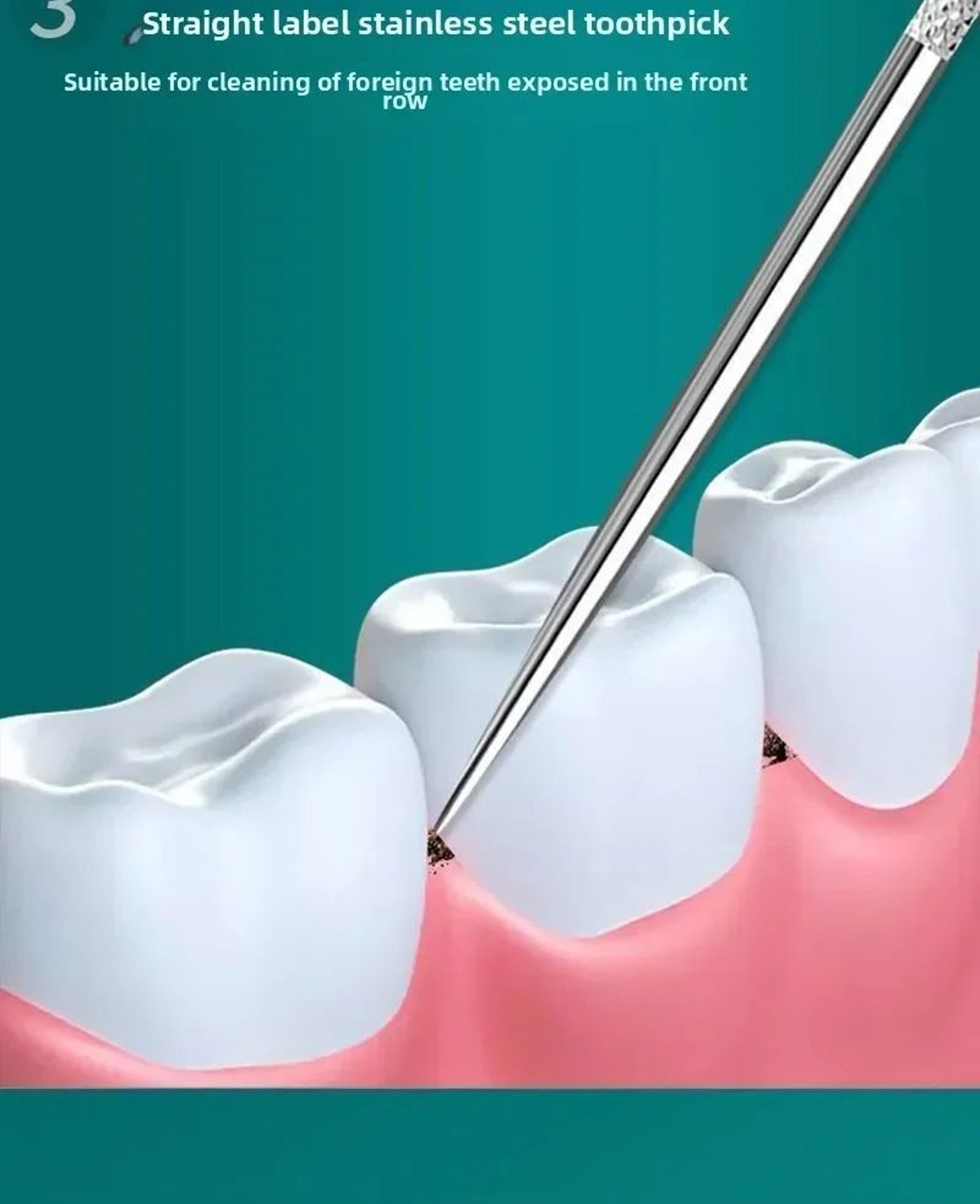 Stainless Steel Reusable Toothpick Set 8