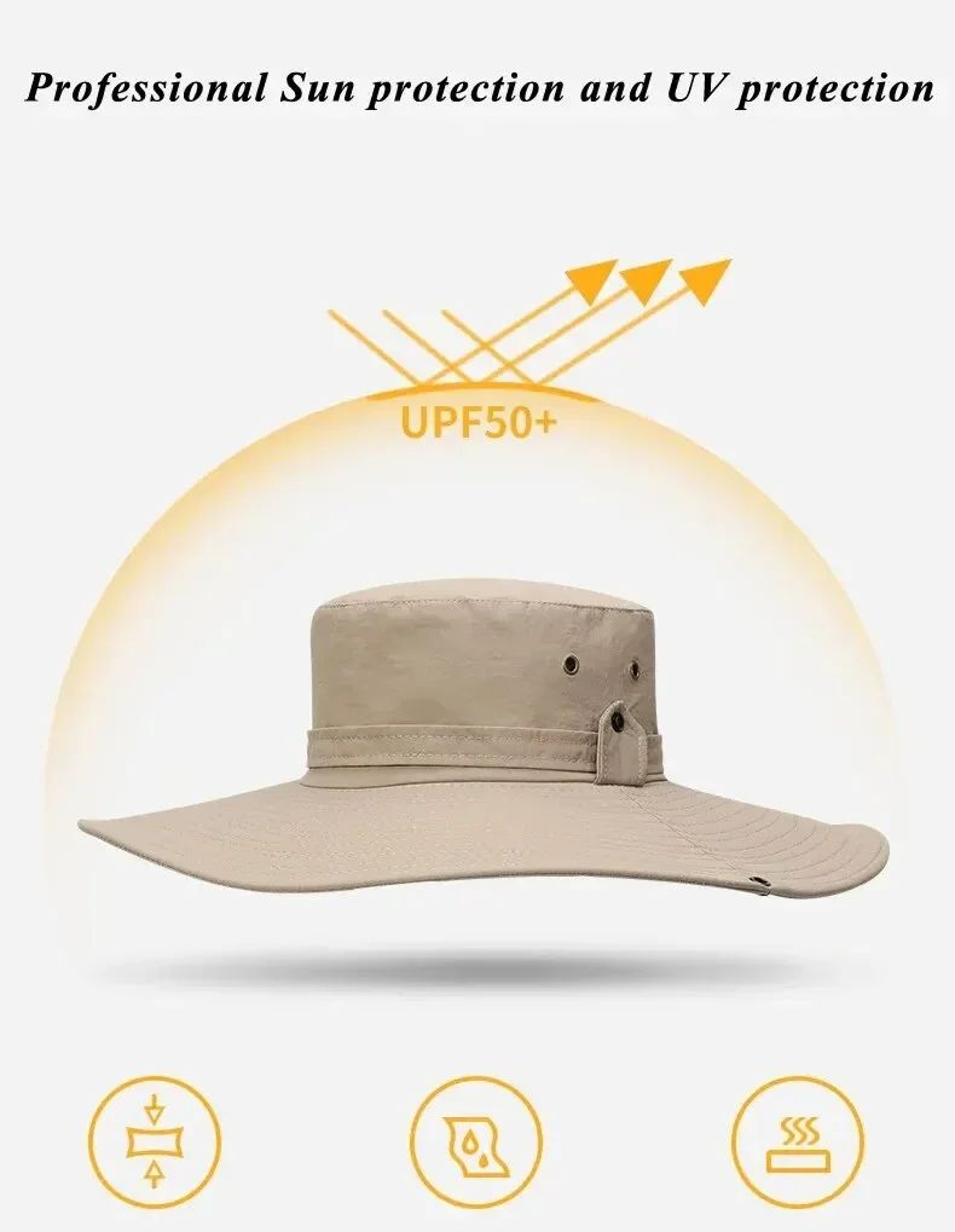 Breathable UV Protection Fishing Hat 6