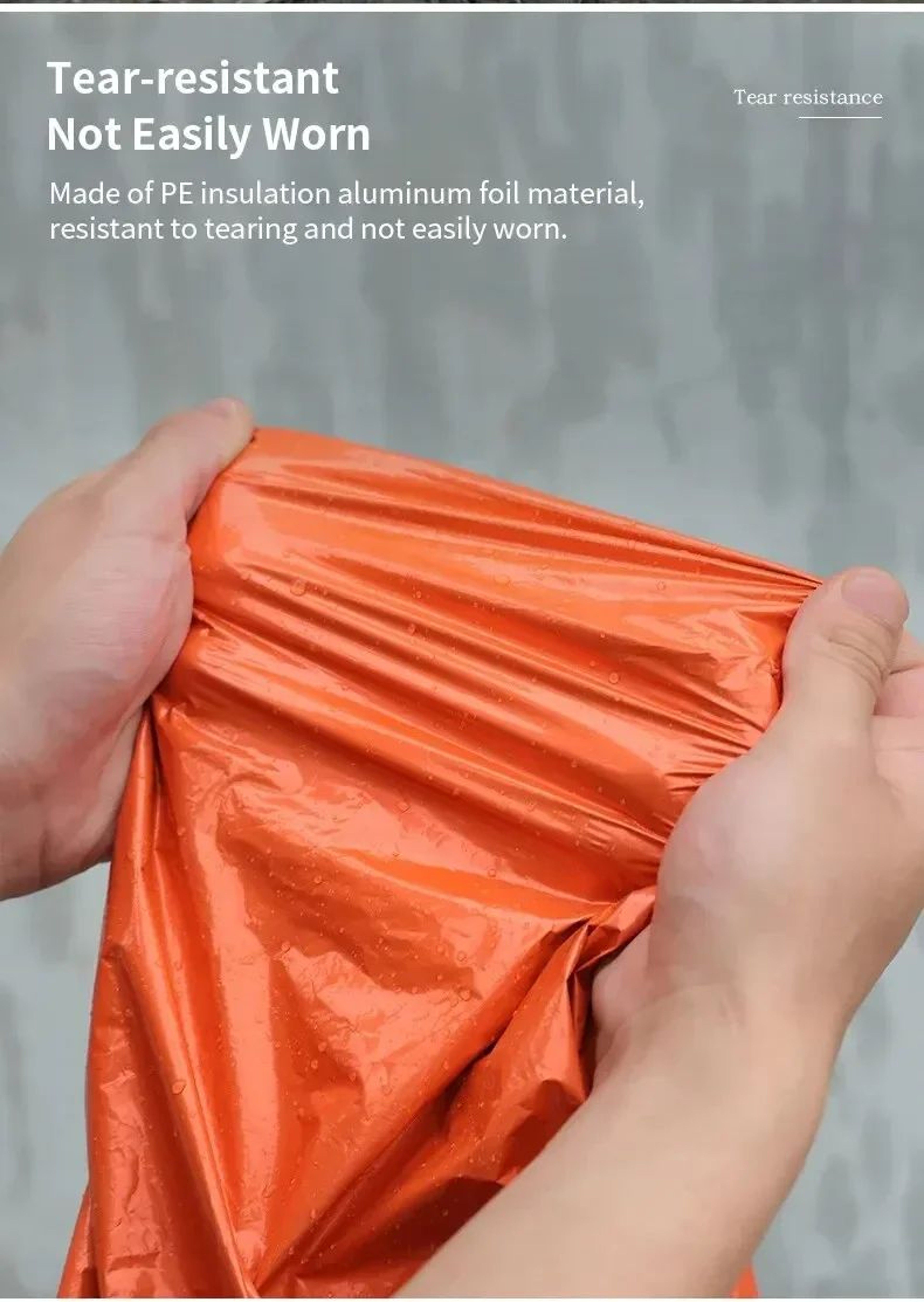 Emergency Waterproof Rain Poncho 9