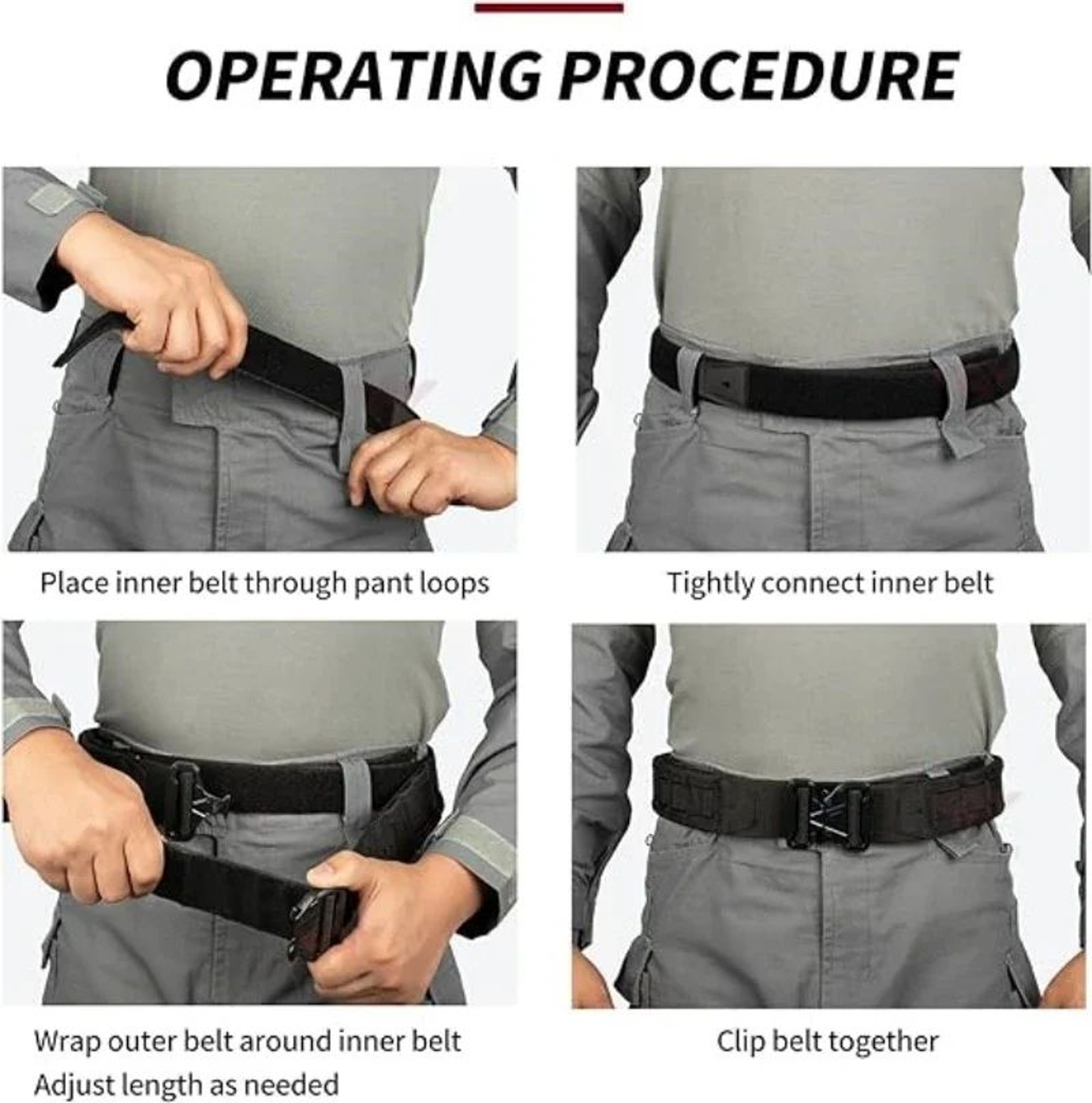 YAKEDA Tactical Riggers Duty Belt 3