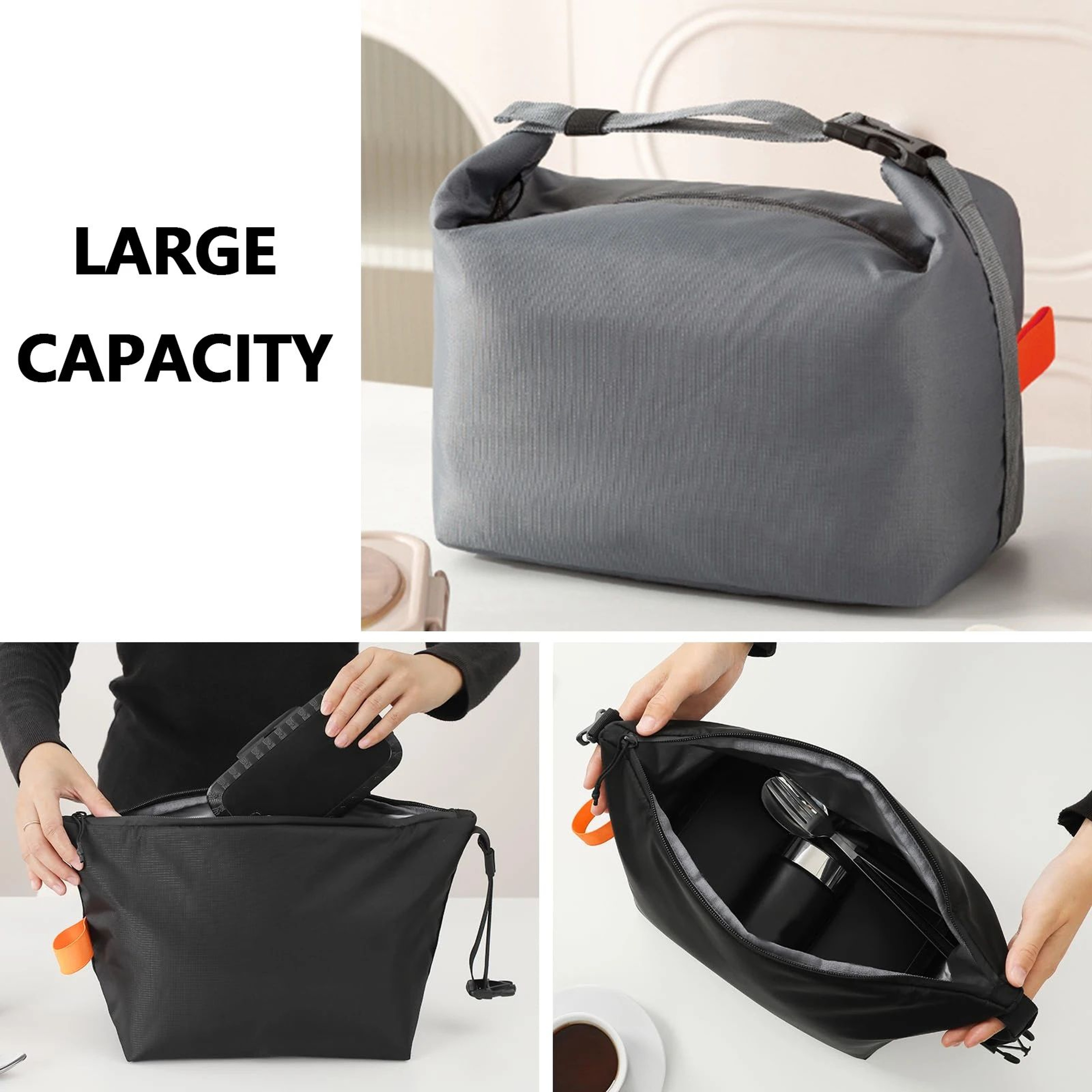 Large Capacity Insulated Lunch Bag 3
