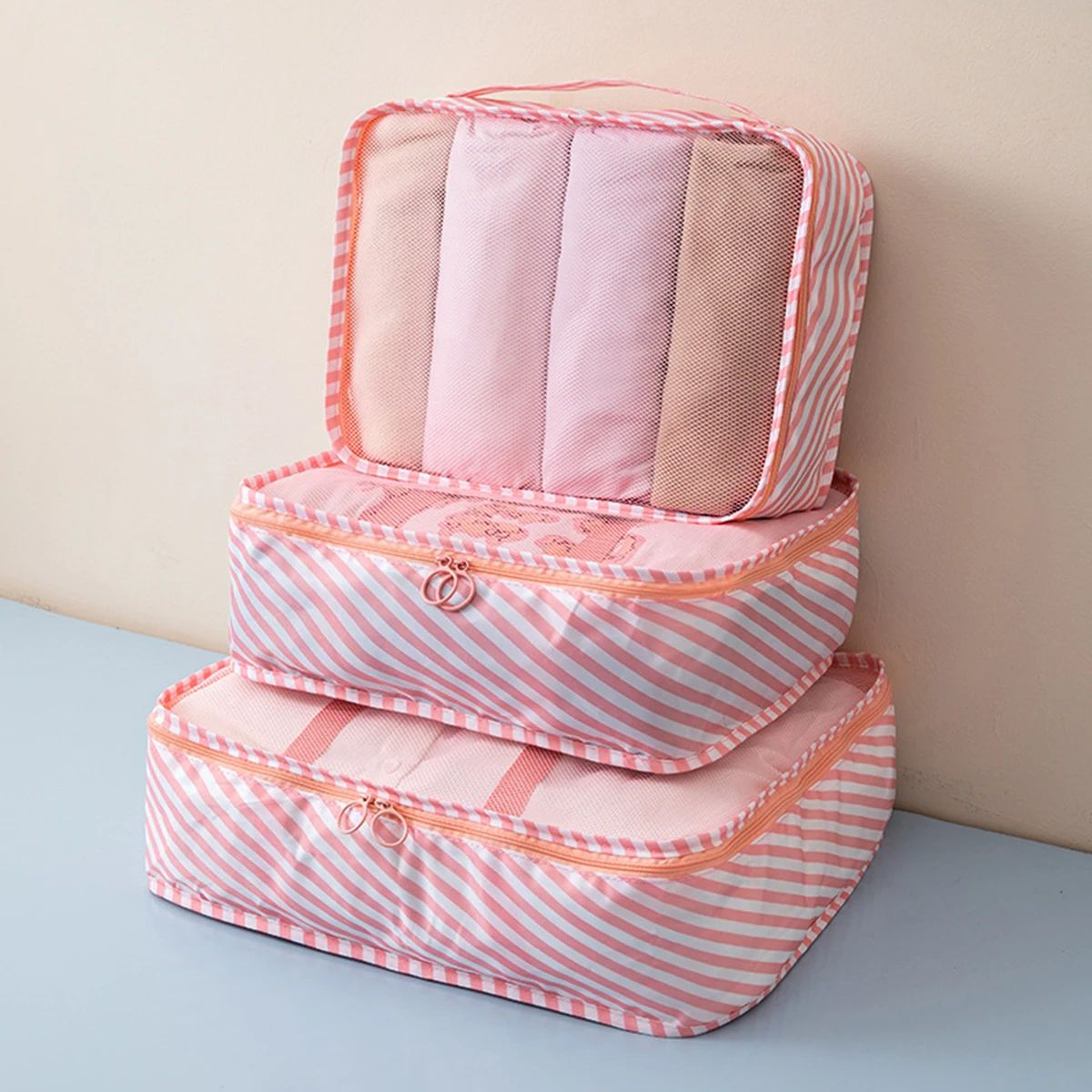 3 Piece Travel Clothing Storage Bag Set 15