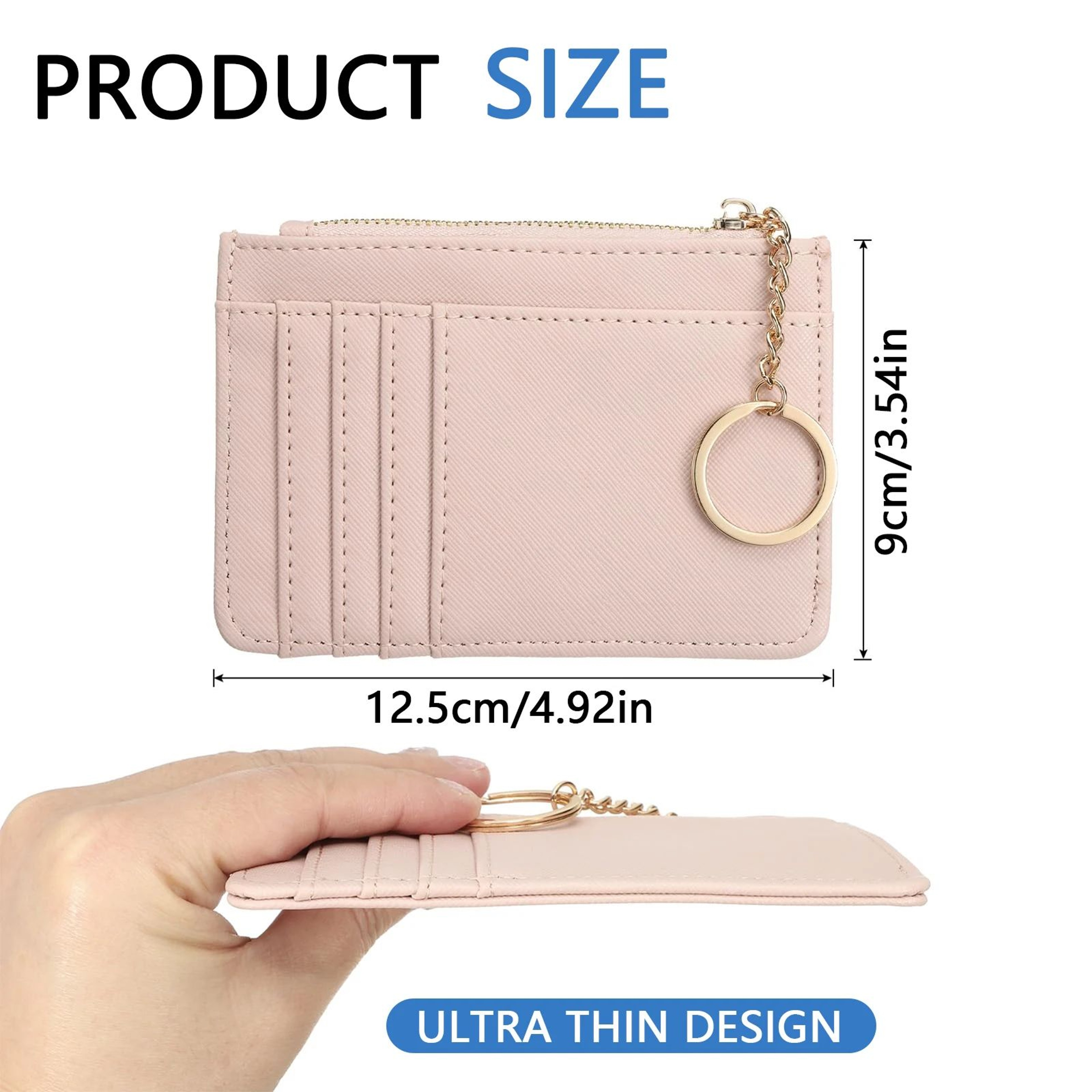 PU Leather Mini Wallet And Key Case 1