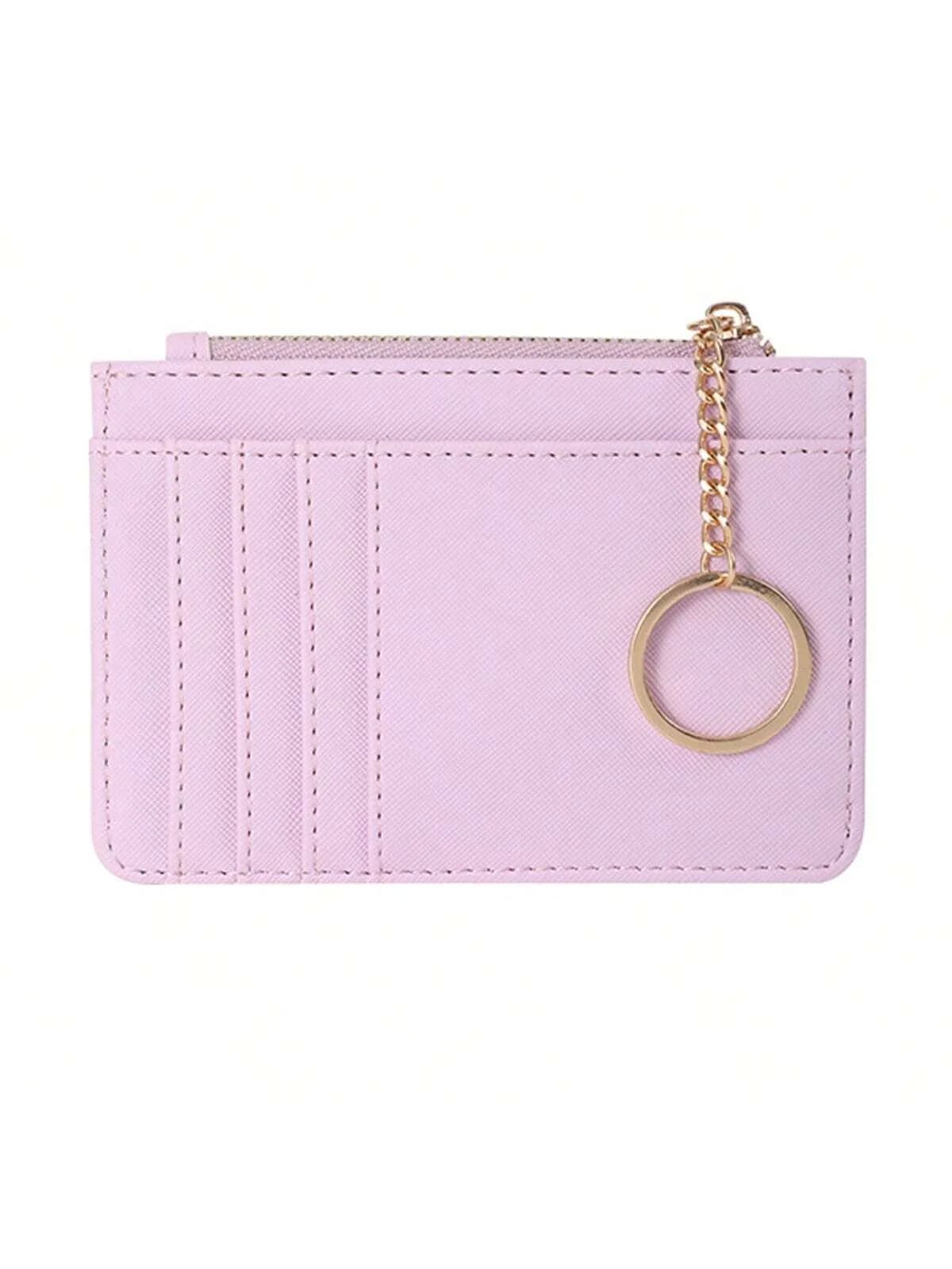 PU Leather Mini Wallet And Key Case 11