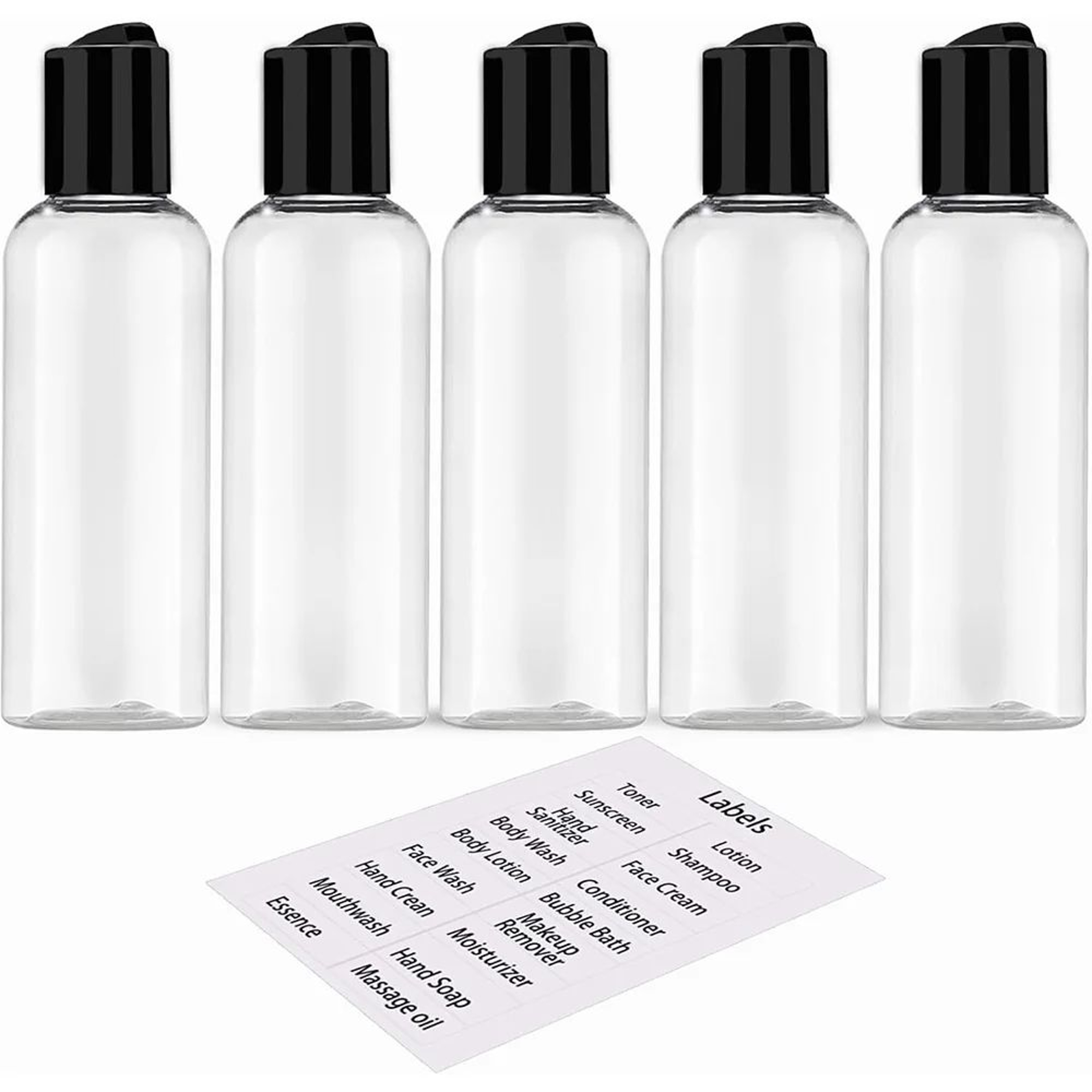 100ml Travel Cosmetic Bottle Set 0