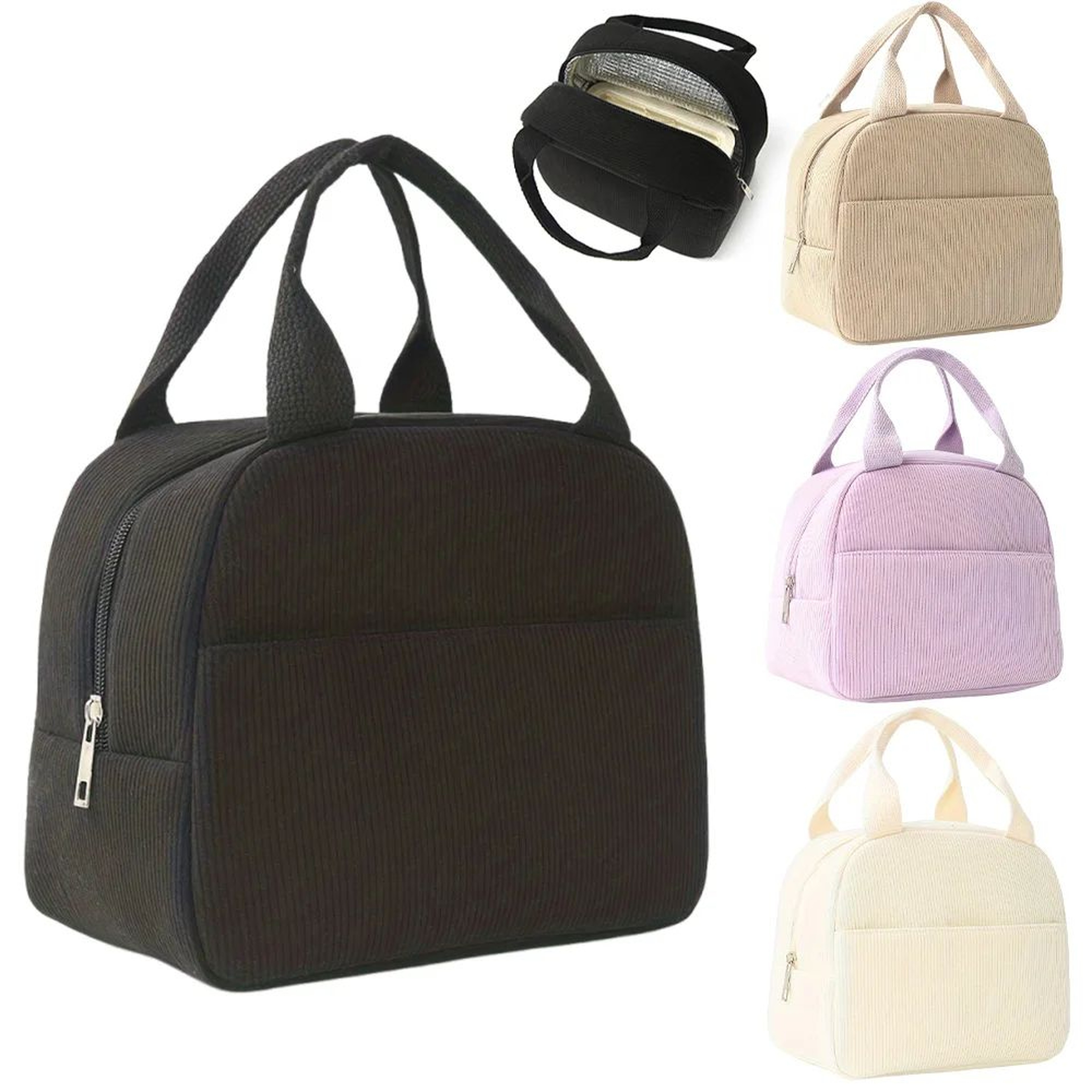 Woolen Insulated Reusable Lunch Bag 0