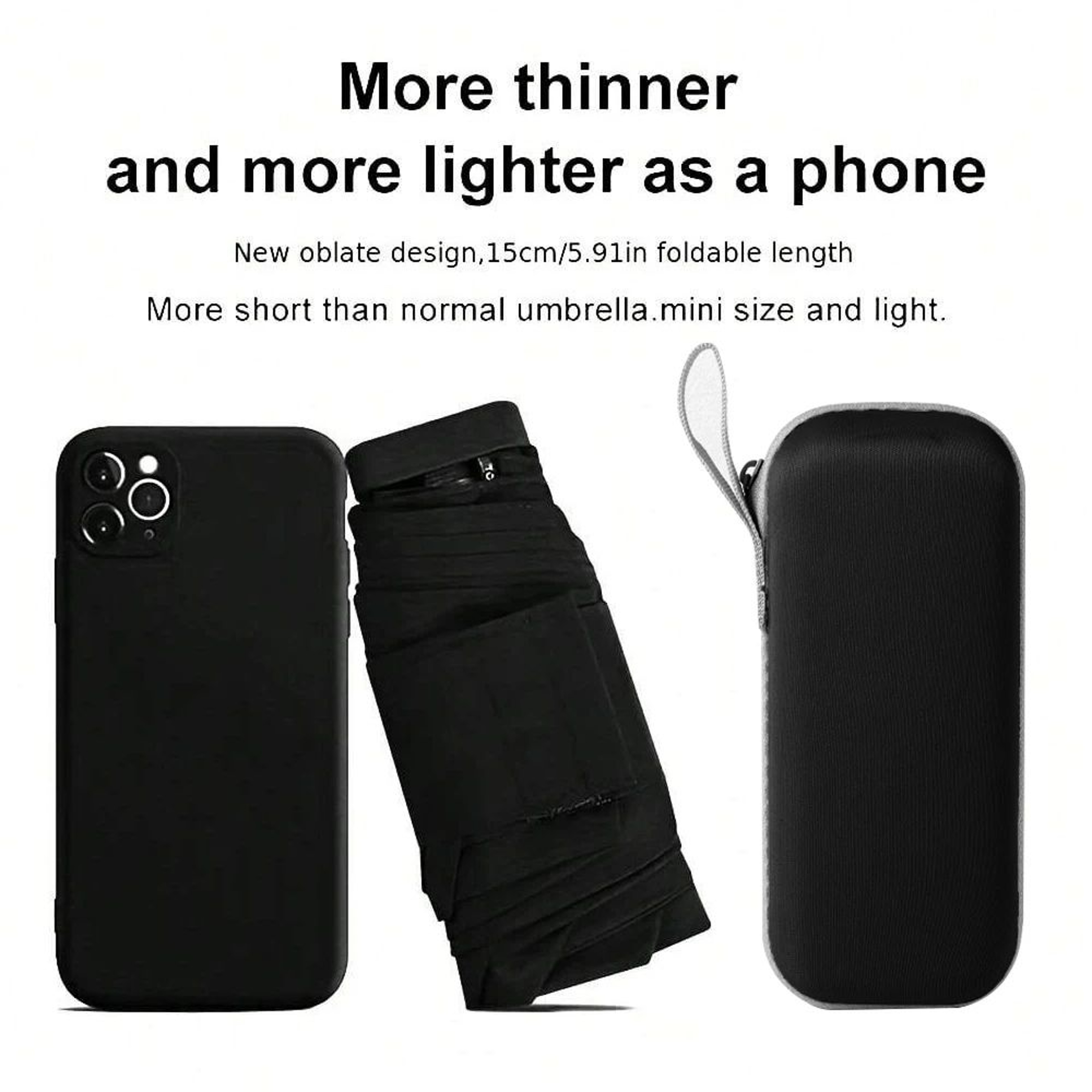 Mini Foldable Dual Use UV Protection Umbrella 6