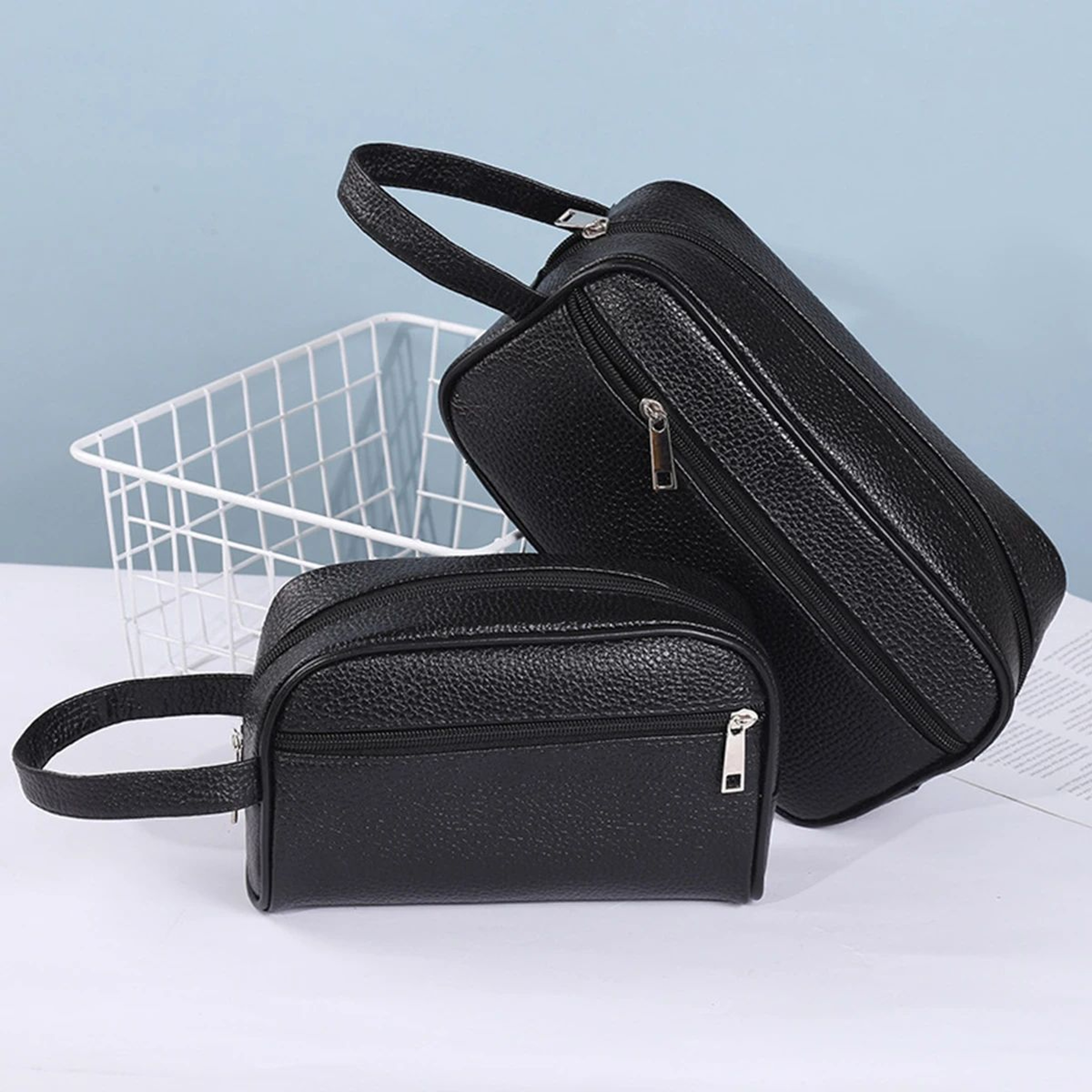 Vintage PU Leather Mens Wallet Pouch 0