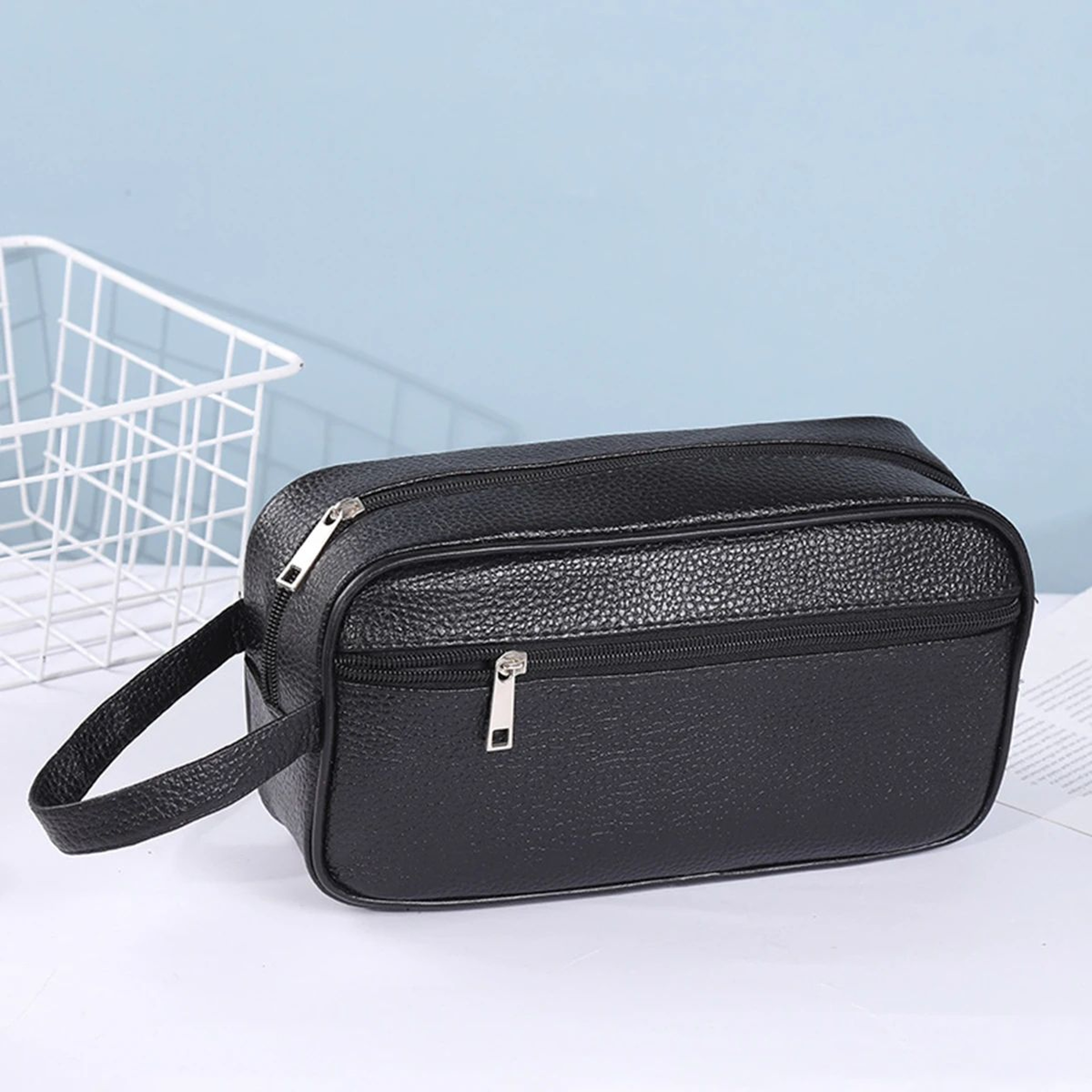 Vintage PU Leather Mens Wallet Pouch 3