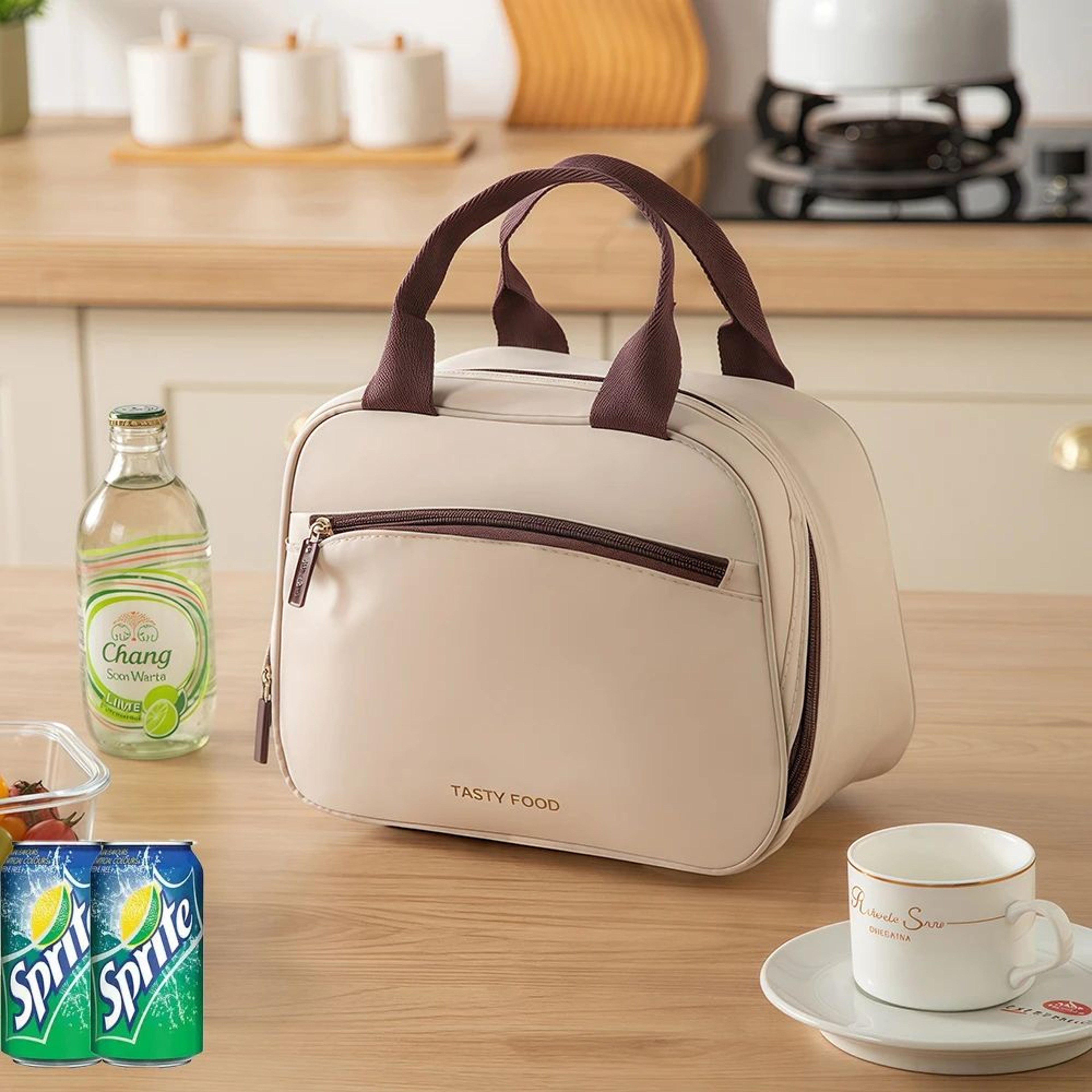 Insulated Lunch Box Tote Bag 7