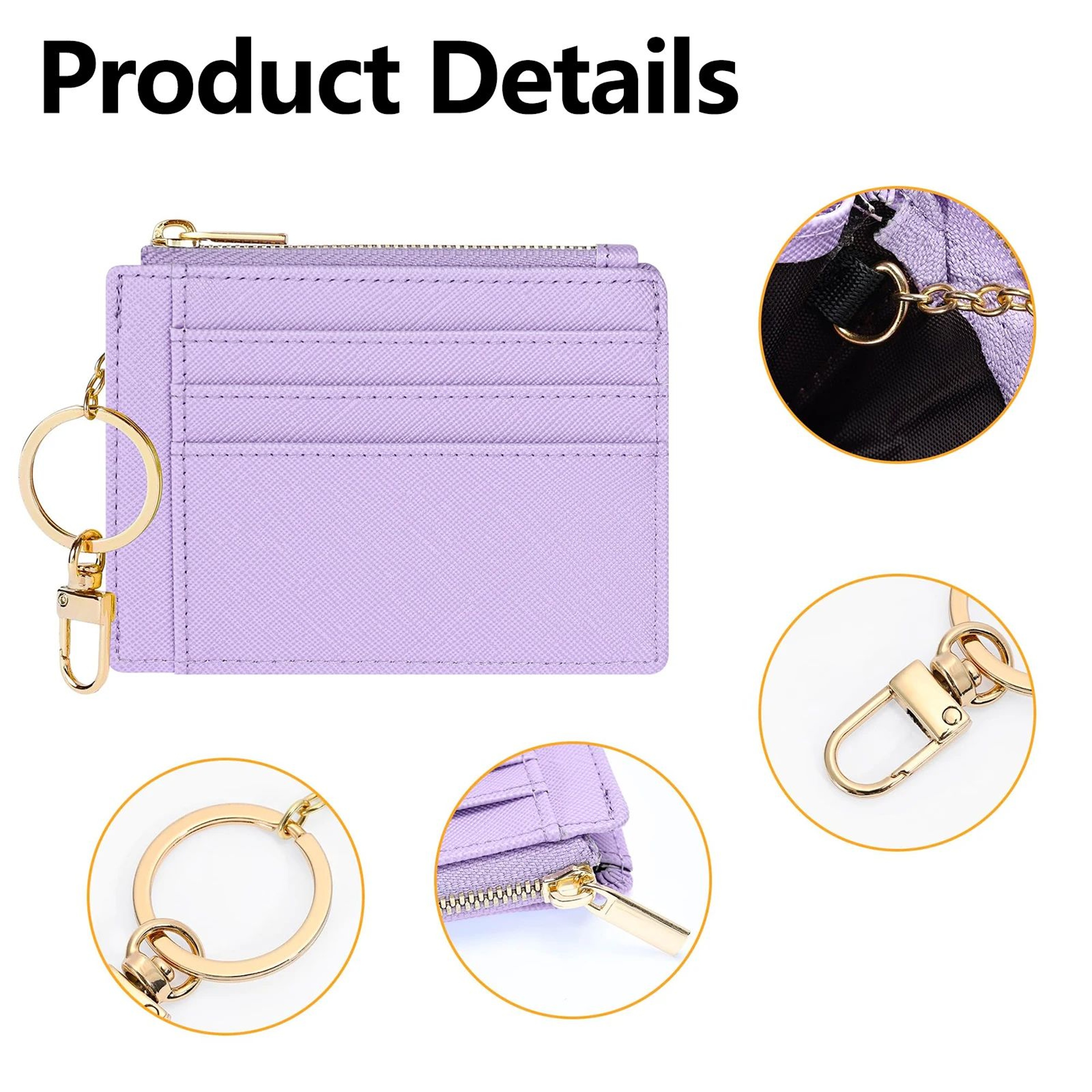 Leather Coin Purse Card Holder 2