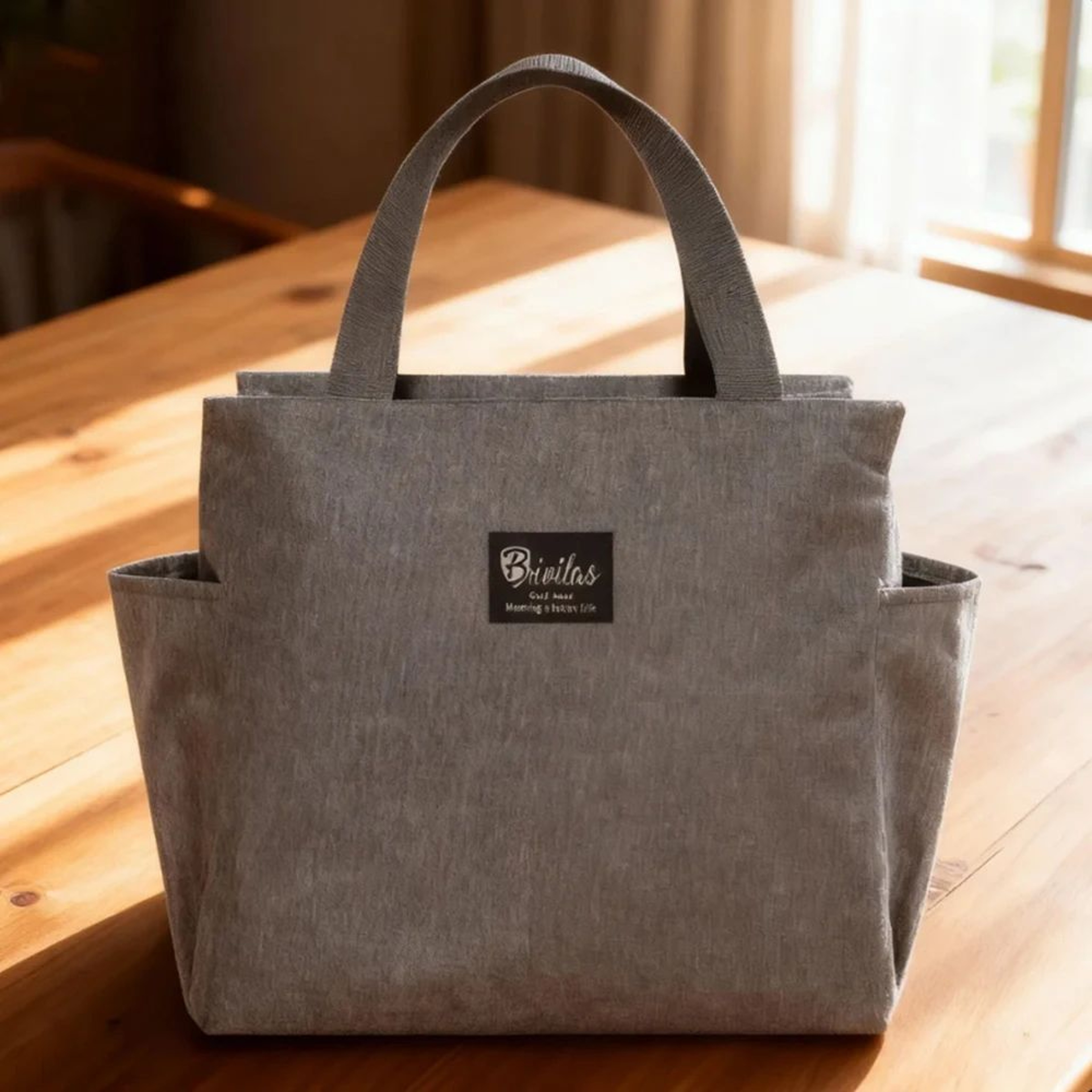 Large Capacity Insulated Lunch Bag Unisex 11