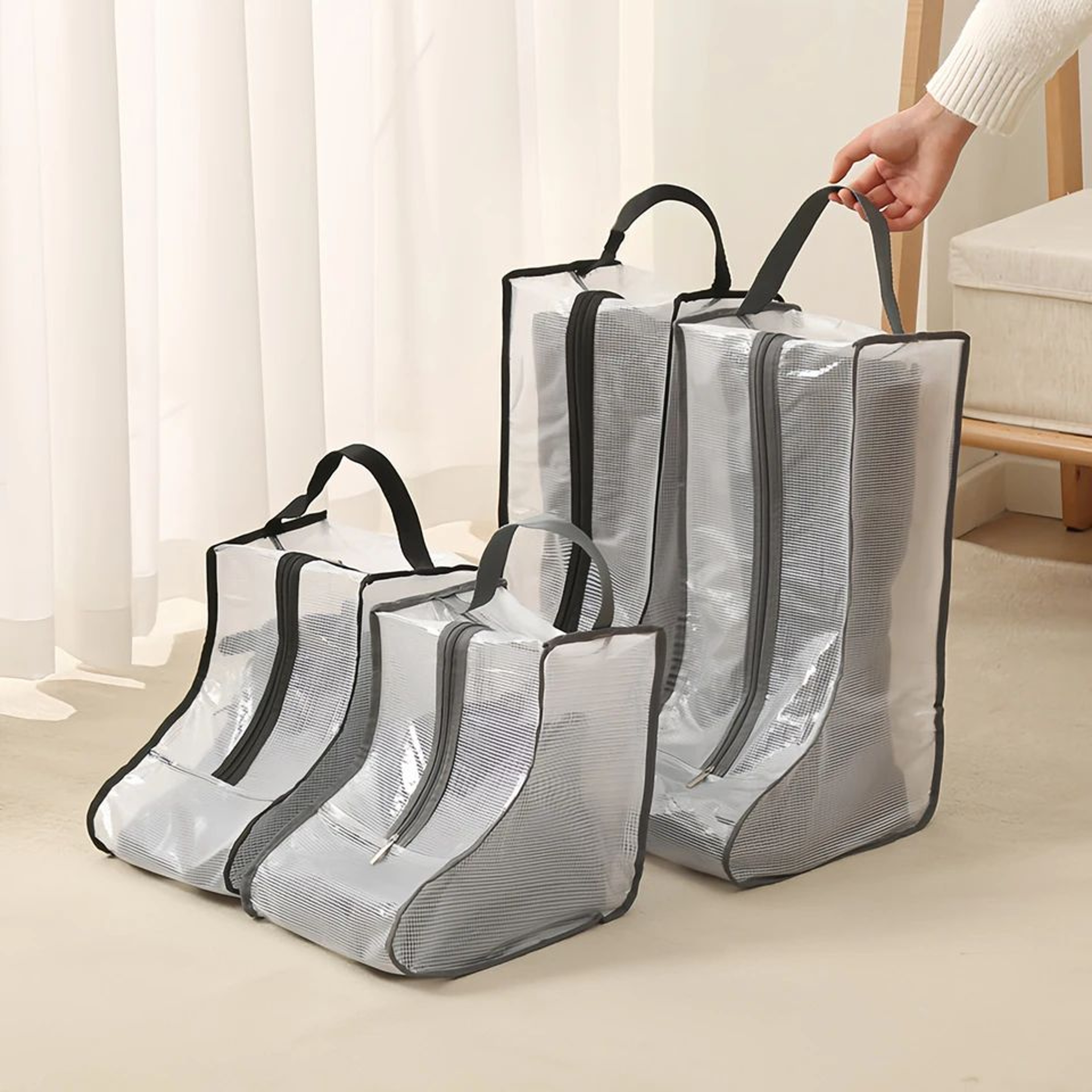 Clear View Shoe Travel Storage Bag 3
