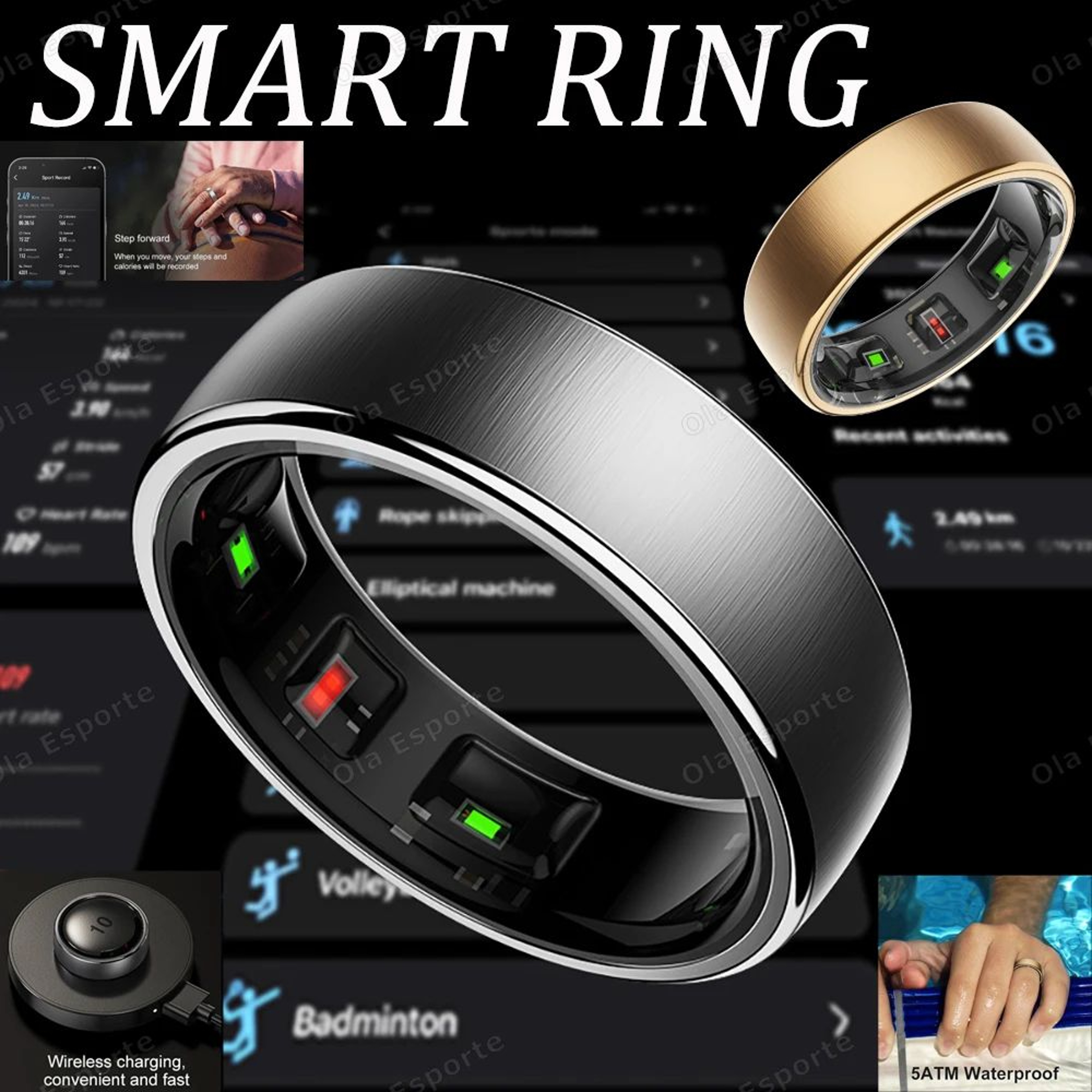 R10 Smart Health Monitoring Ring 0