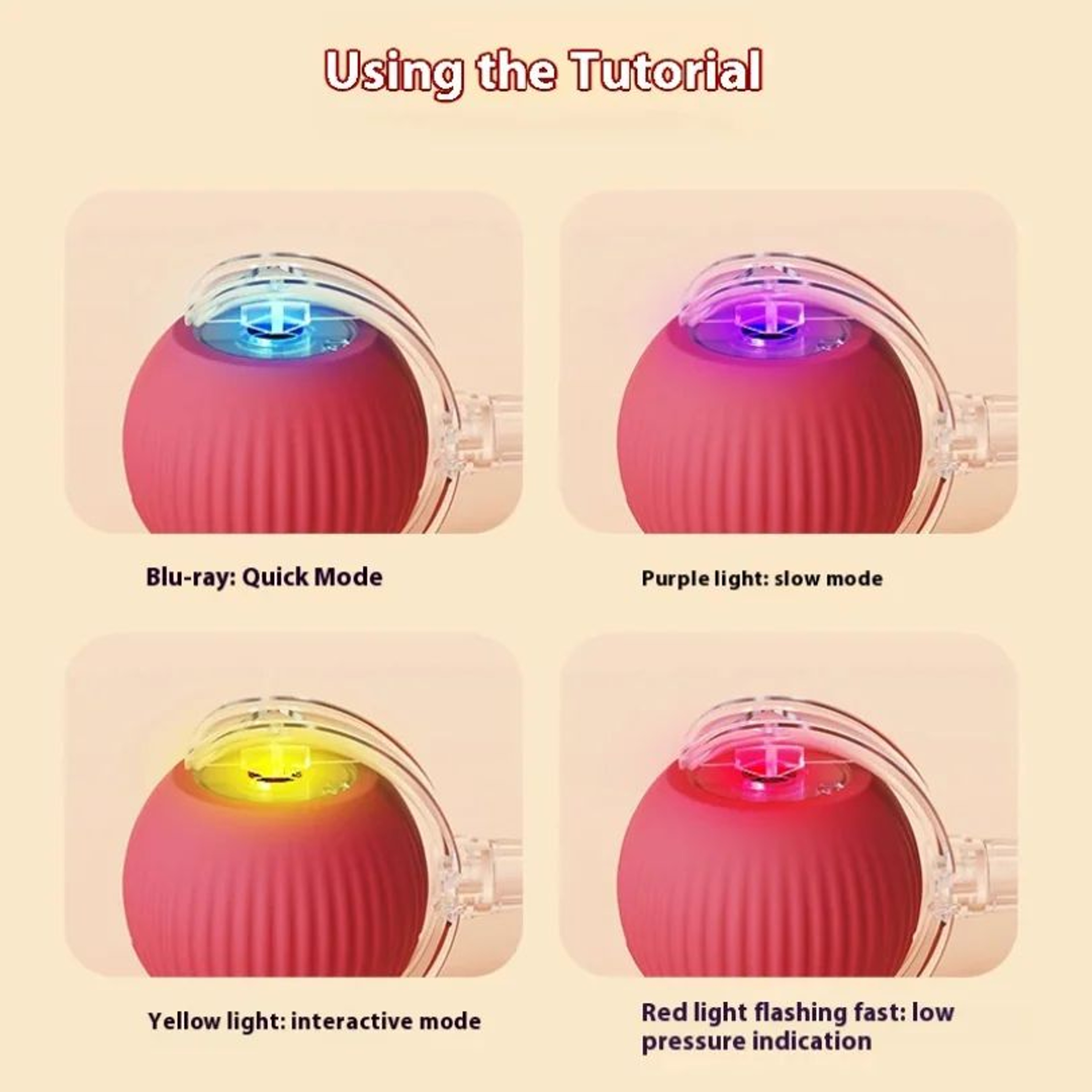 Rechargeable Smart Interactive Cat Ball Toy 5