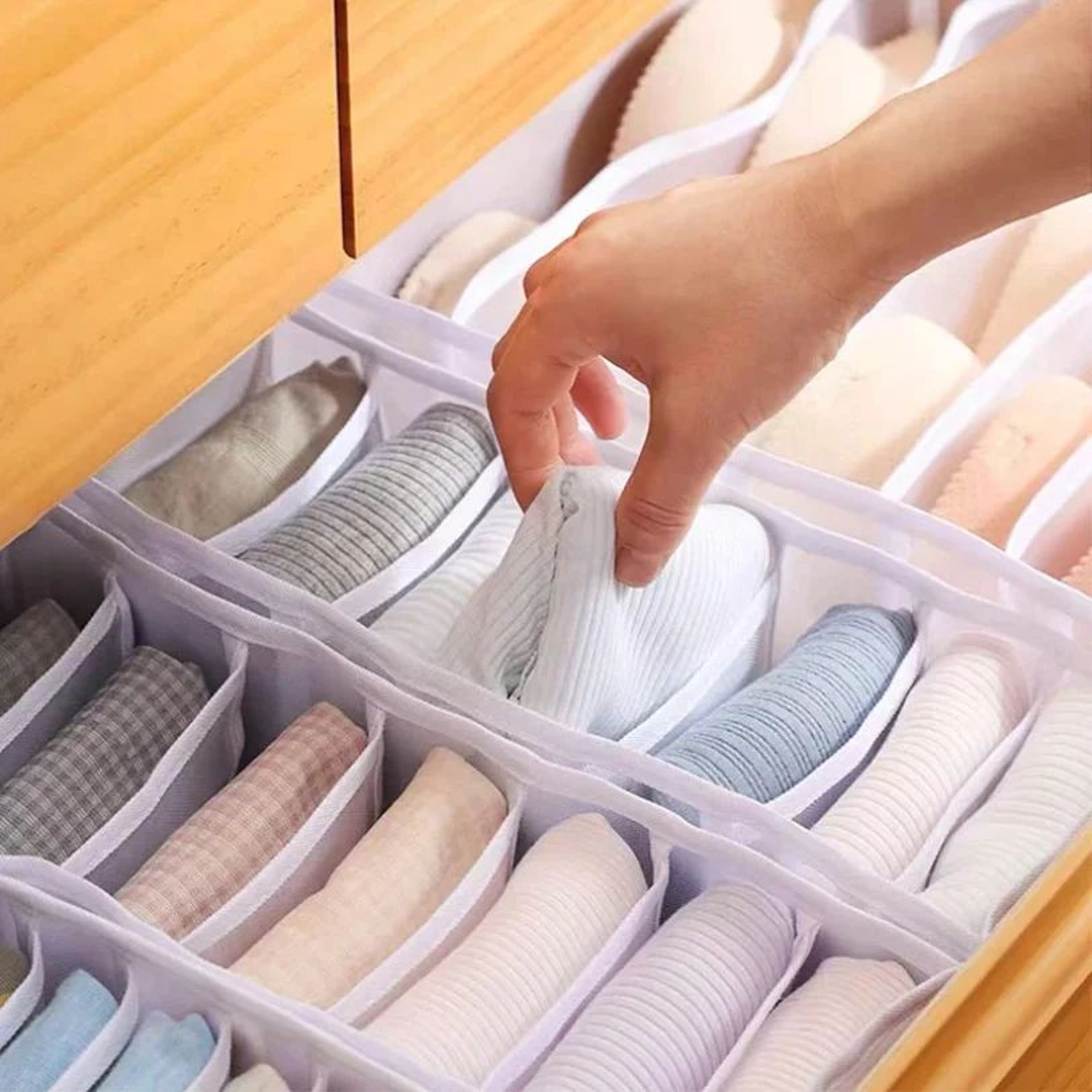 Closet Underwear Drawer Organizer Box 3