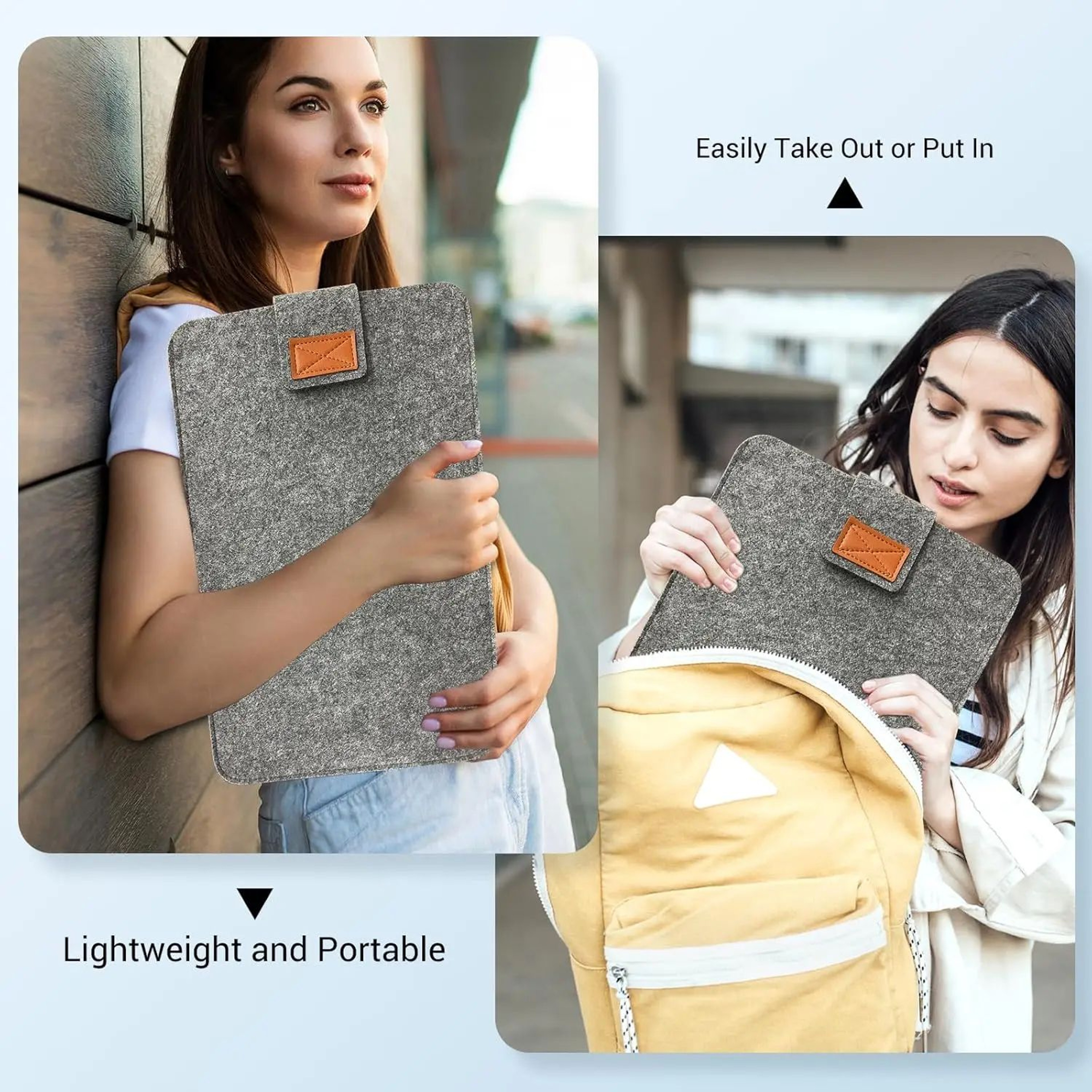 Felt Laptop Sleeve Case 156 Inch 5