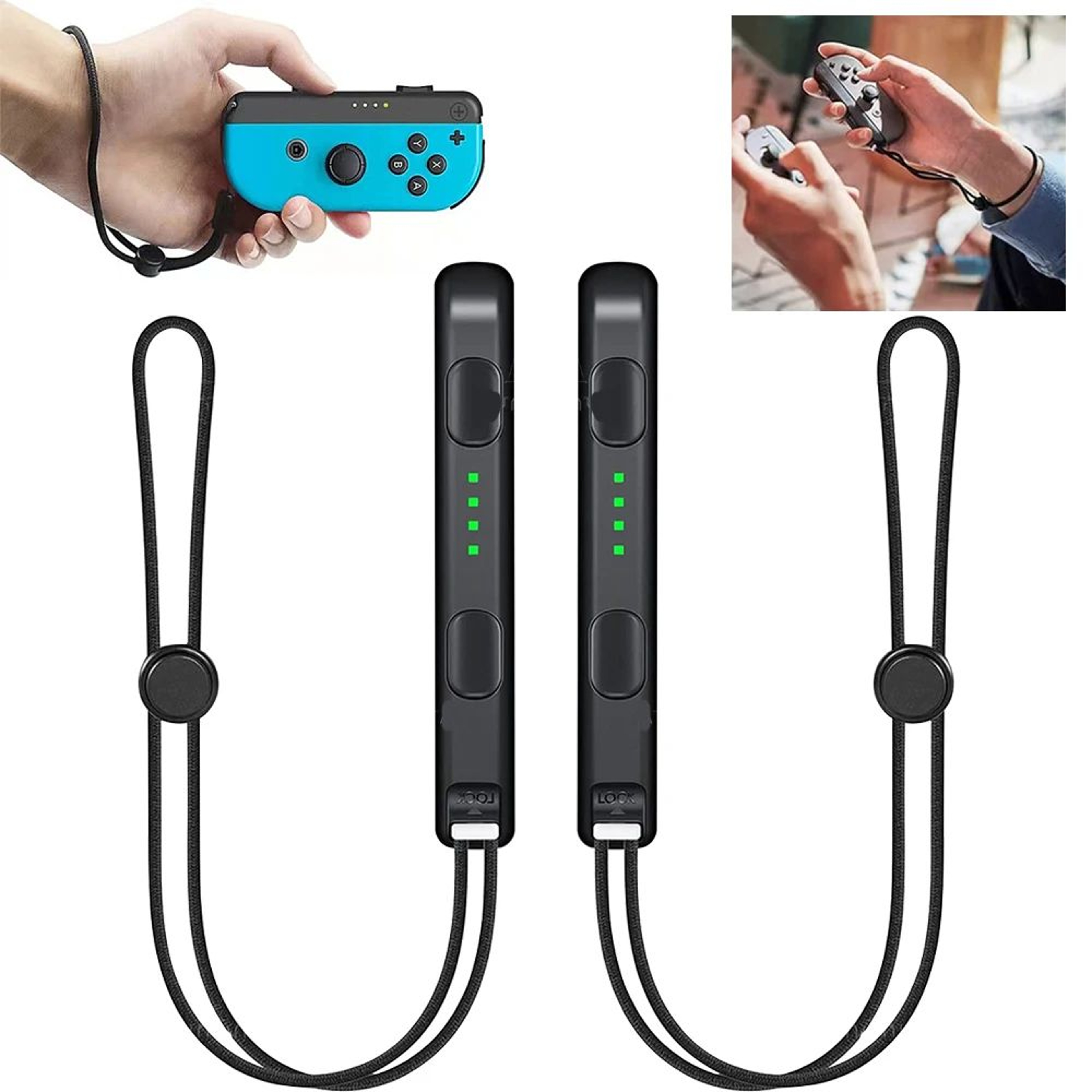 Metal Wrist Strap For Nintendo Switch Joy Con 0