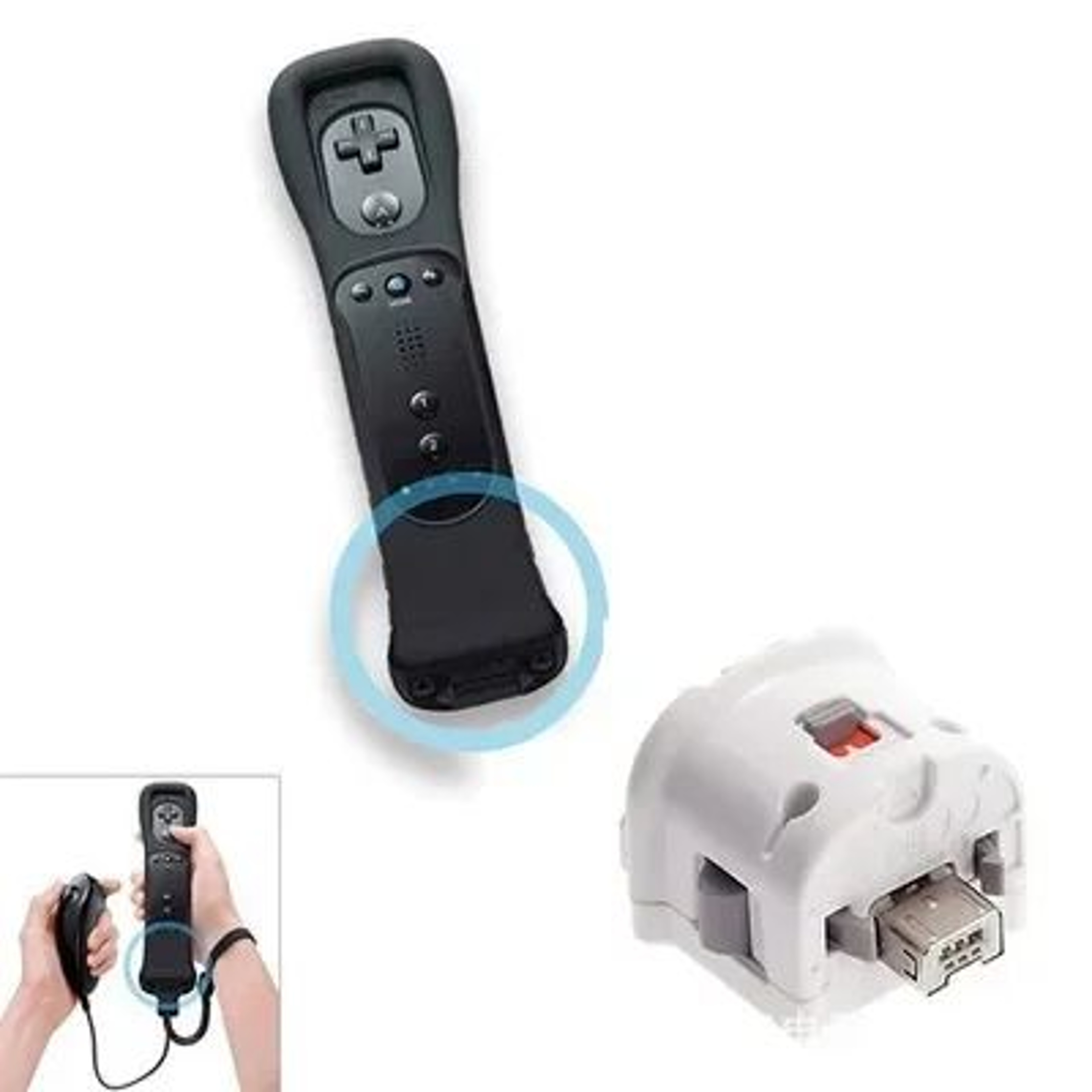 Wii Motion Plus Controller Enhancer Handle 9