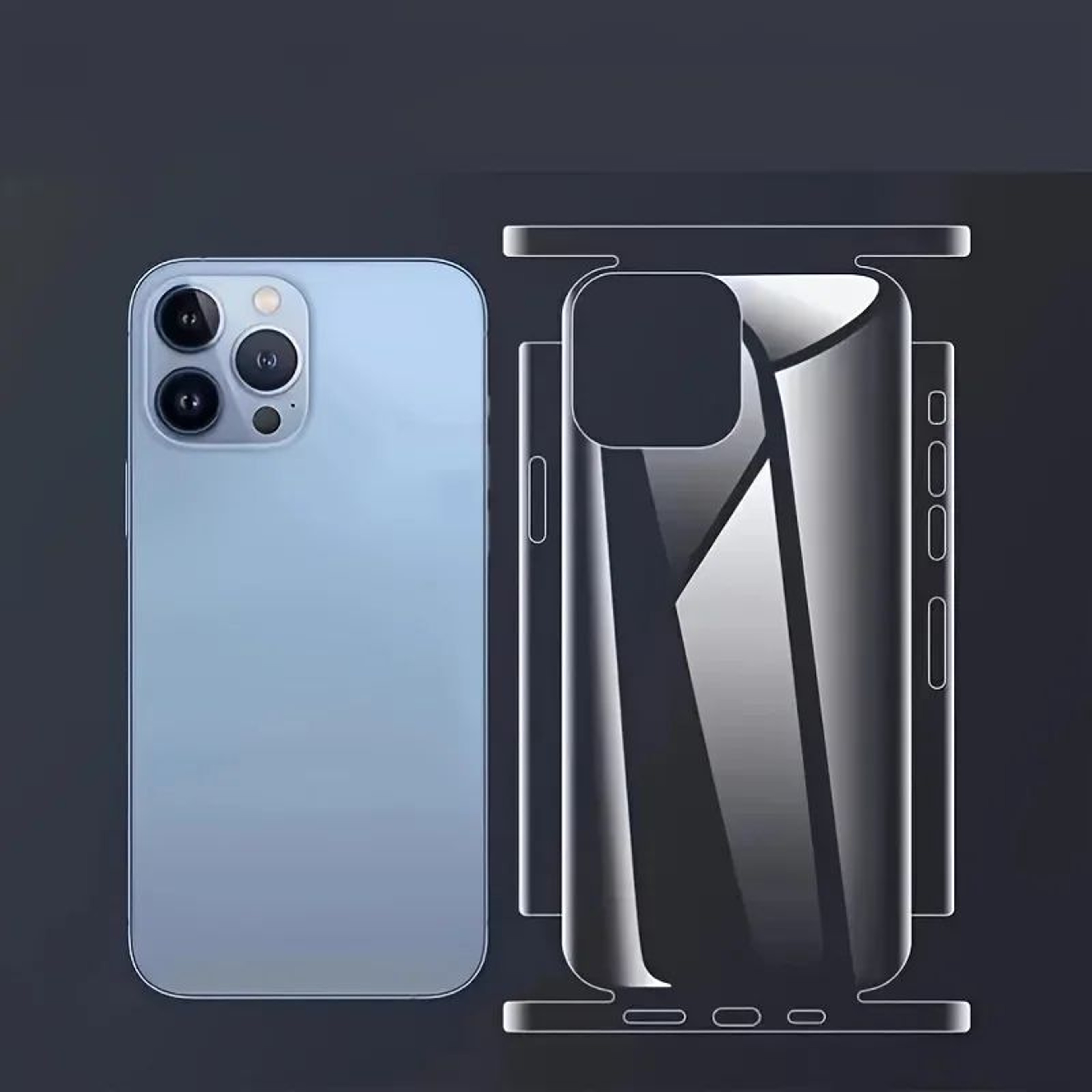Hydrogel Back Film Protector For IPhone 2