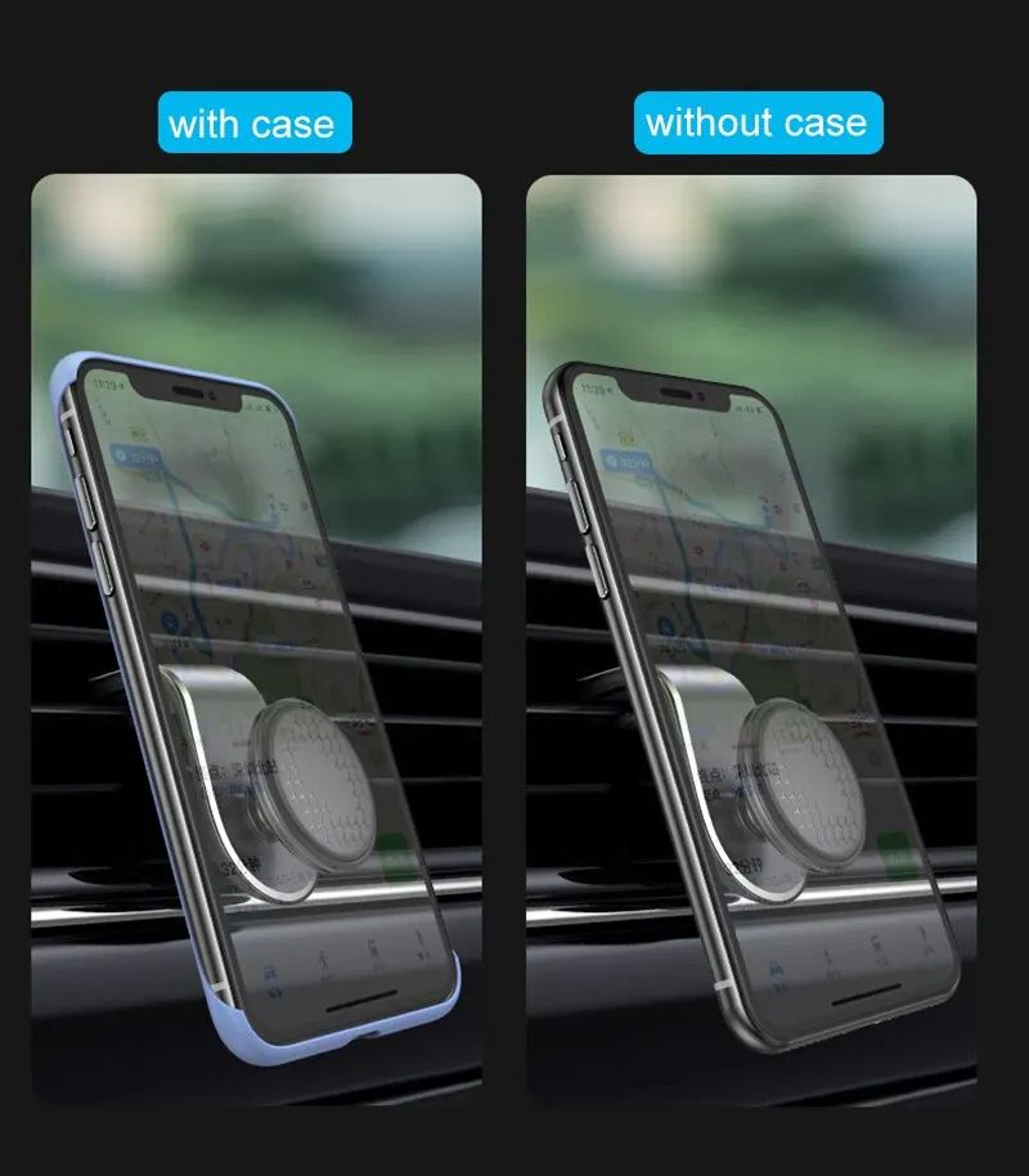 Magnetic Car Phone Holder Air Vent Mount 8