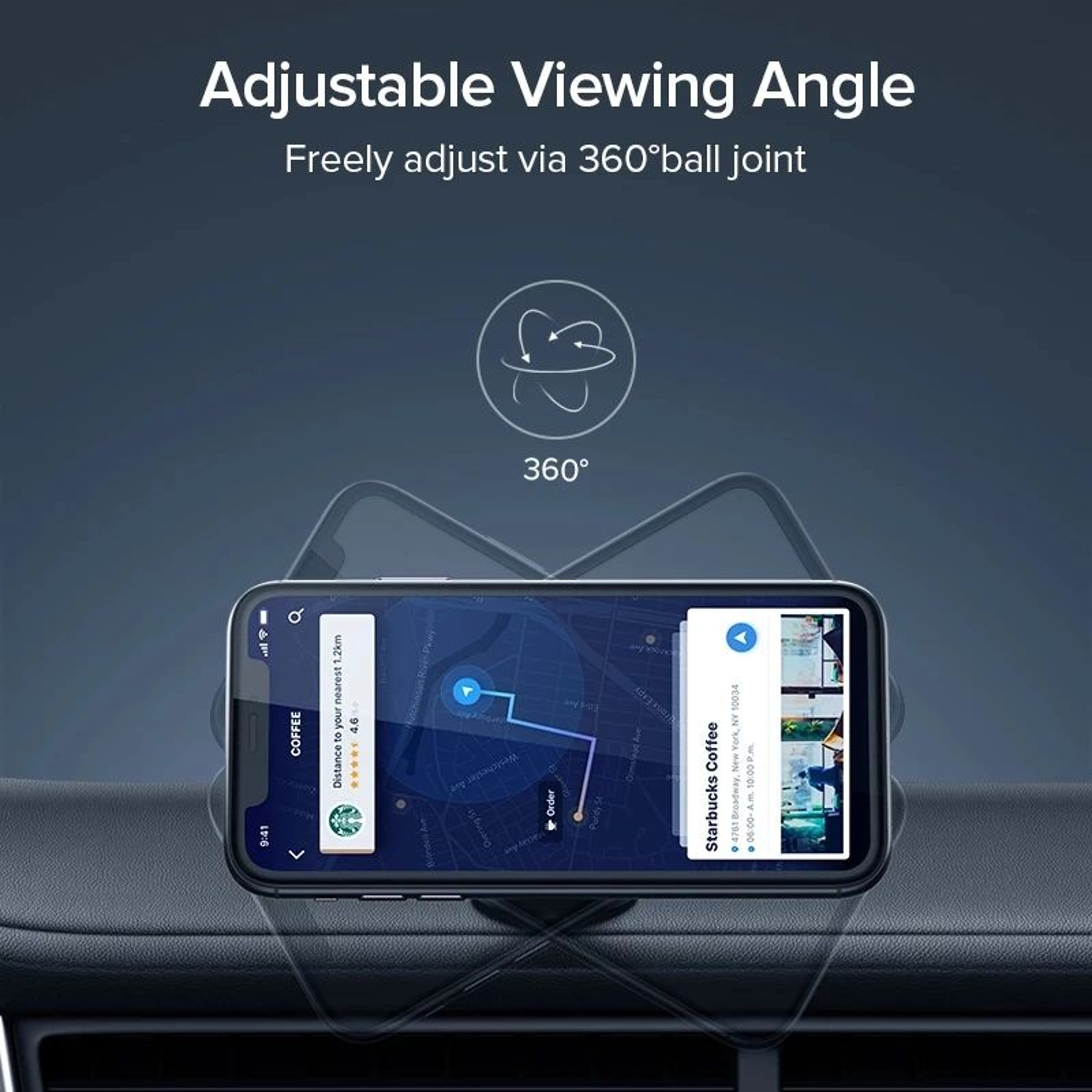 Universal Magnetic Car Phone Holder 10