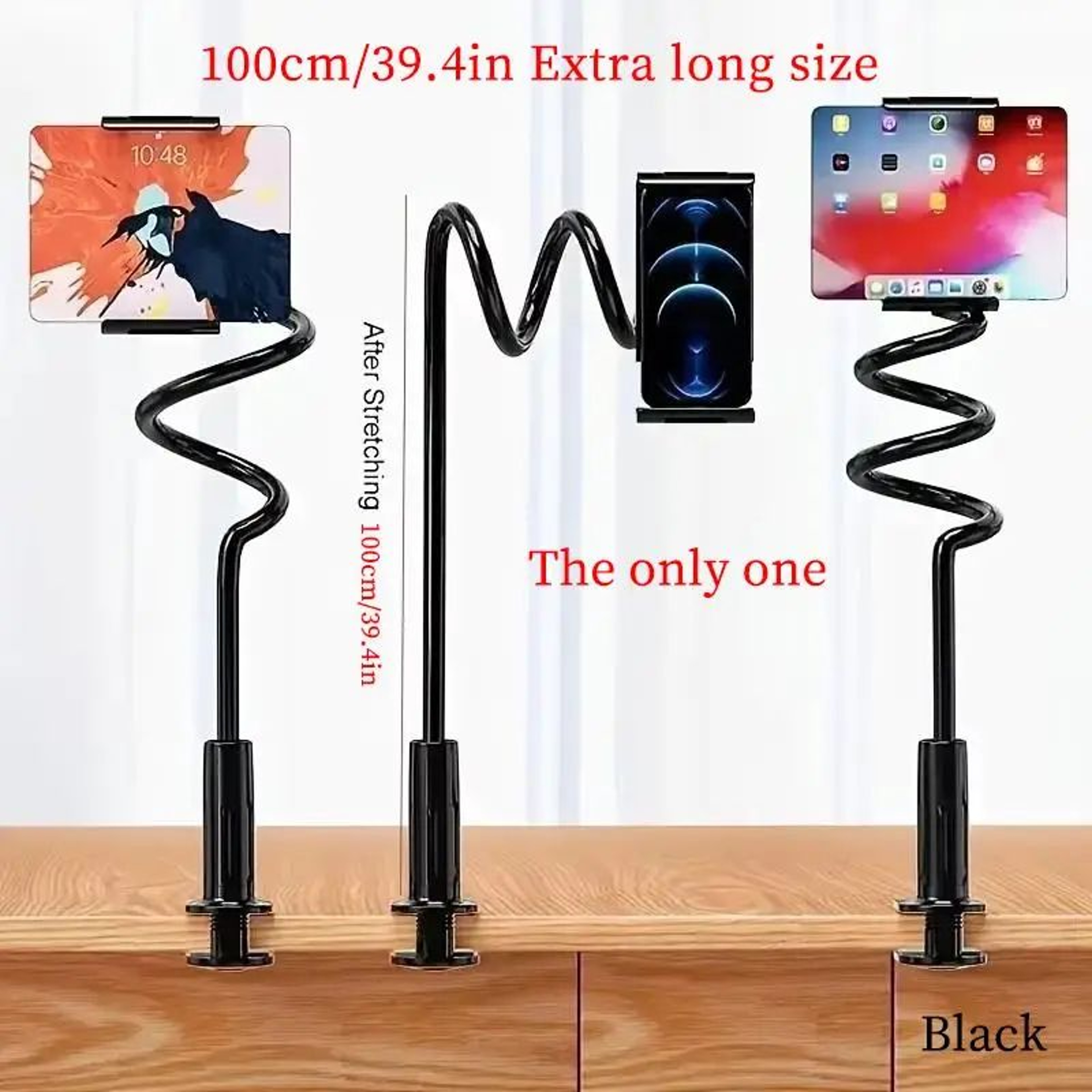 Flexible Gooseneck Phone And Tablet Holder 3