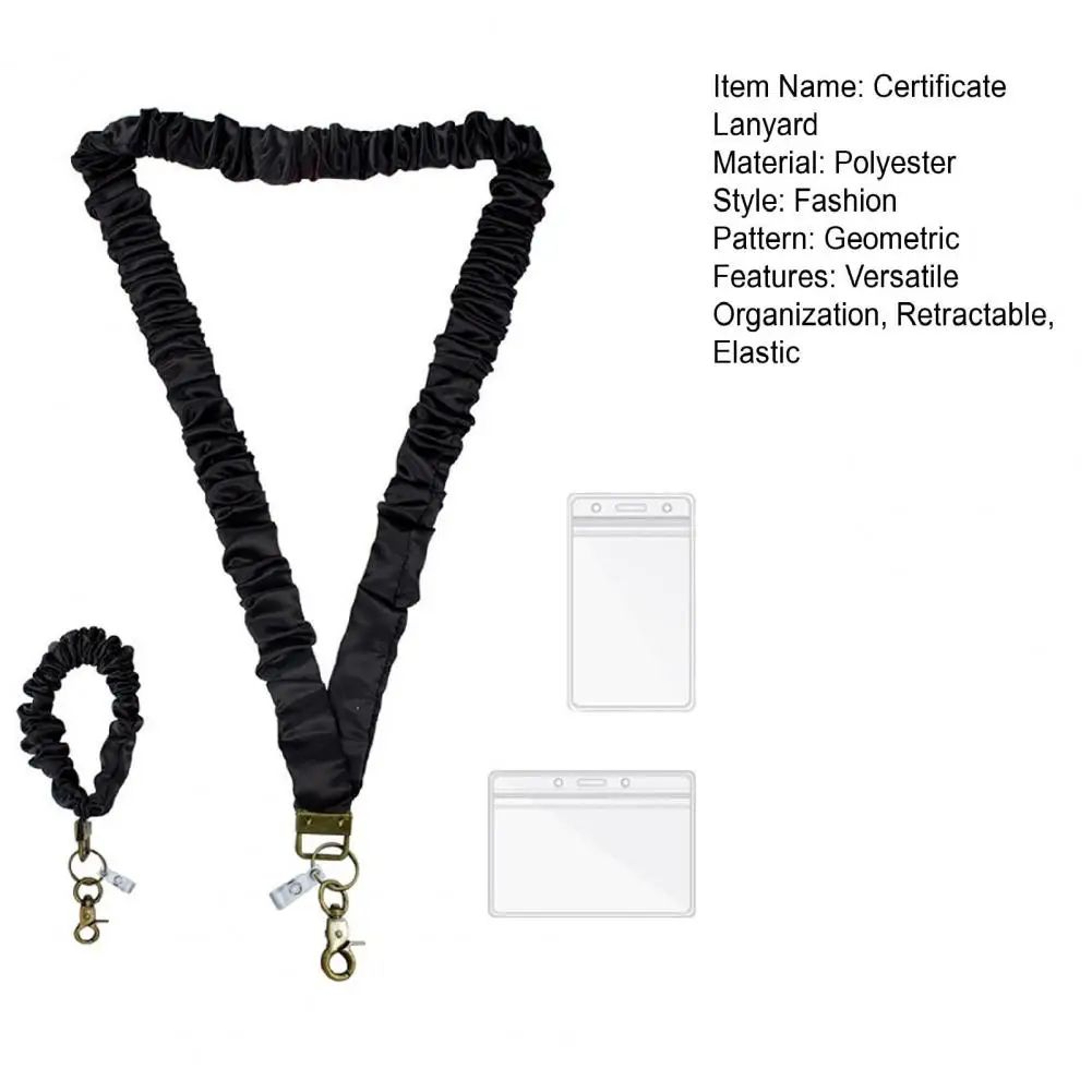Retractable ID Badge Lanyard Set 3