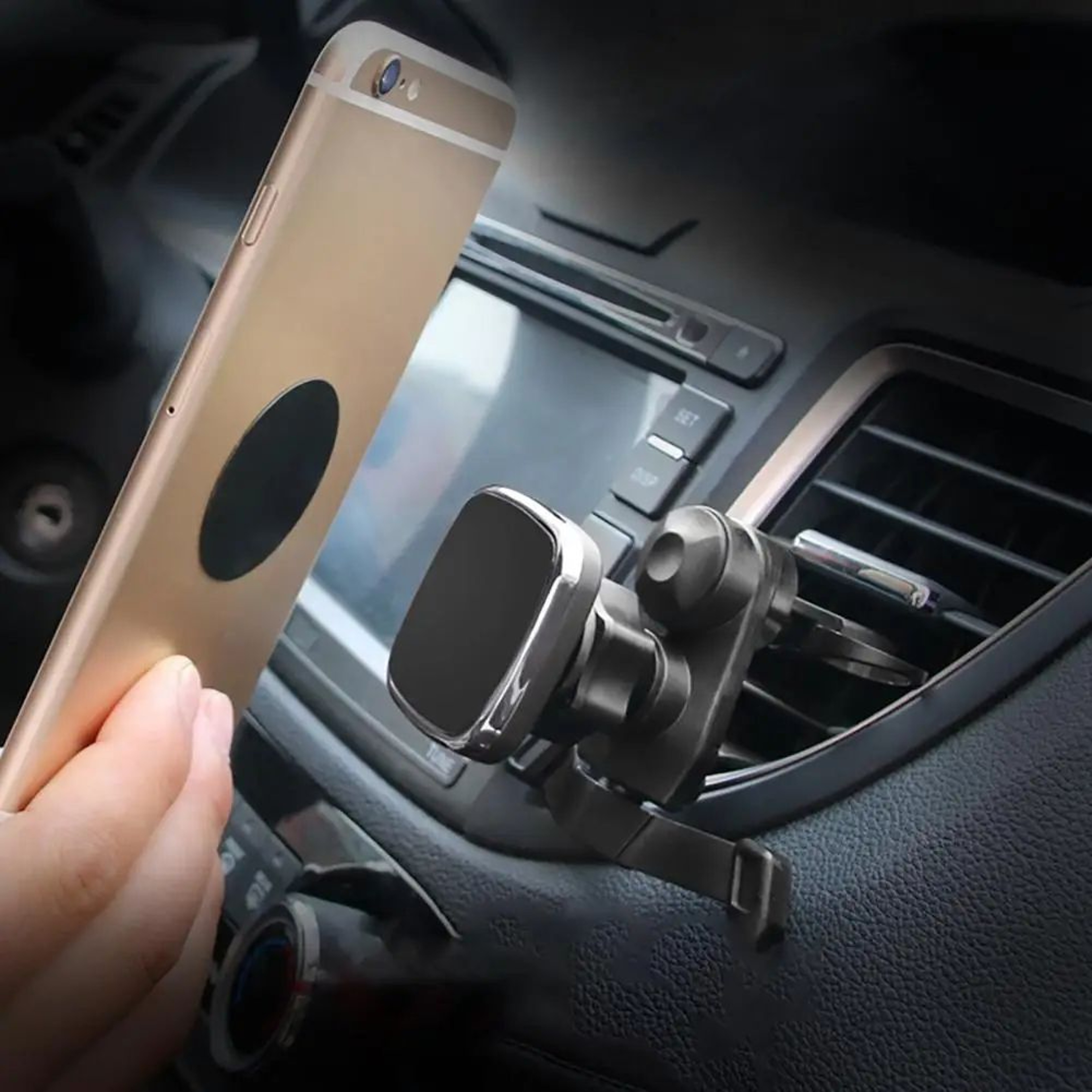 Universal Magnetic Phone Mount Metal Plate 0