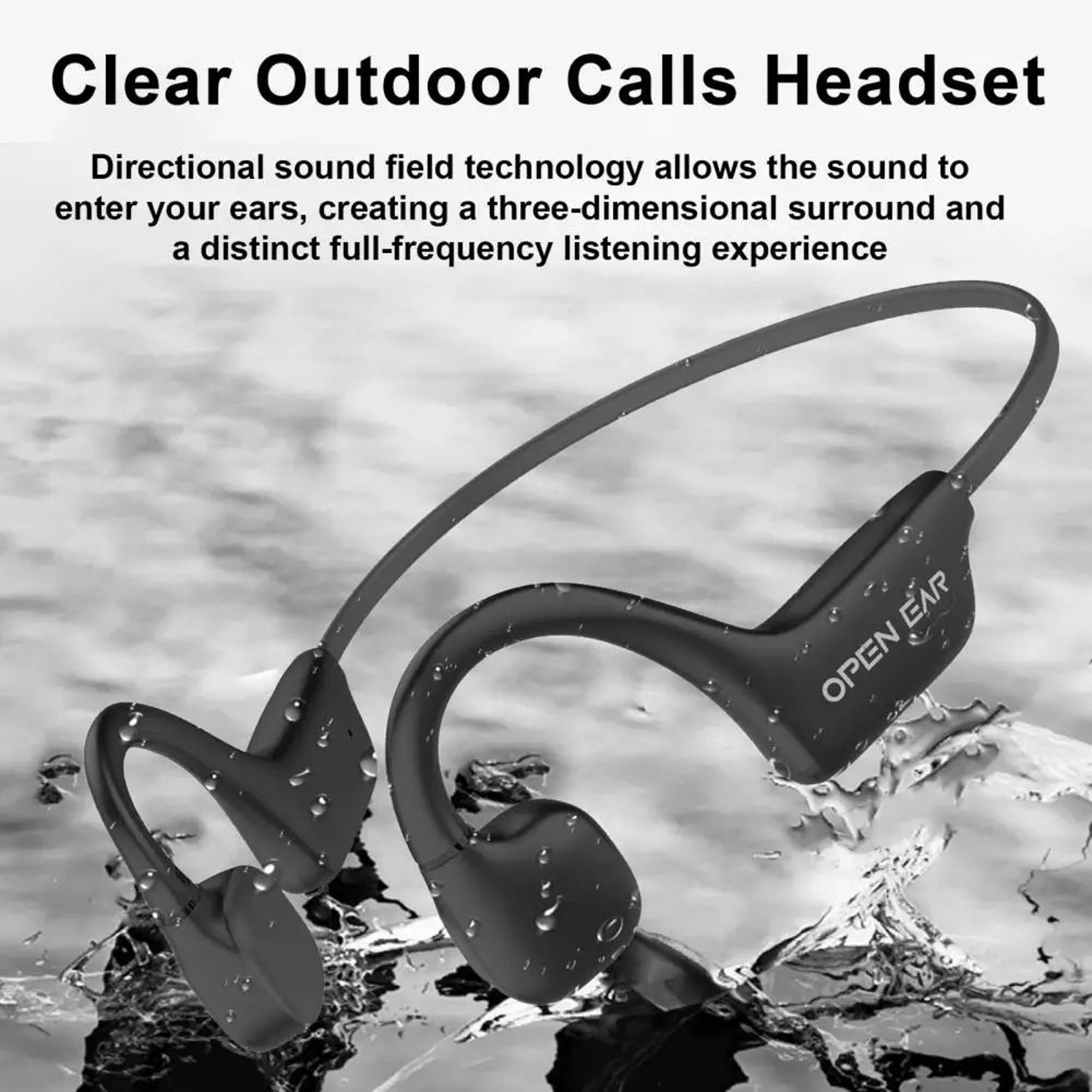 Mini Open Ear Bone Conduction Headphones 0