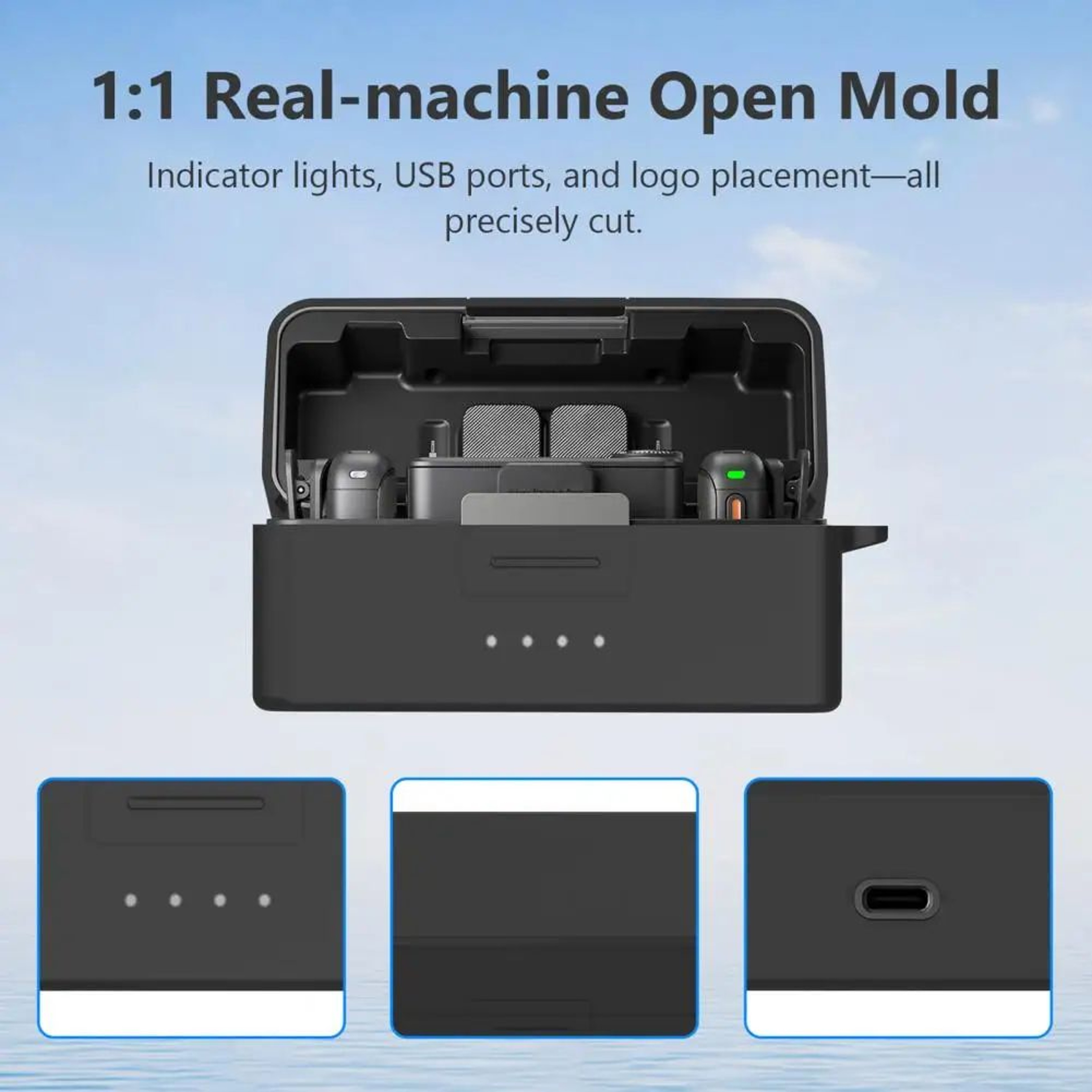 Silicone Protective Case For DJI Mic 3 4
