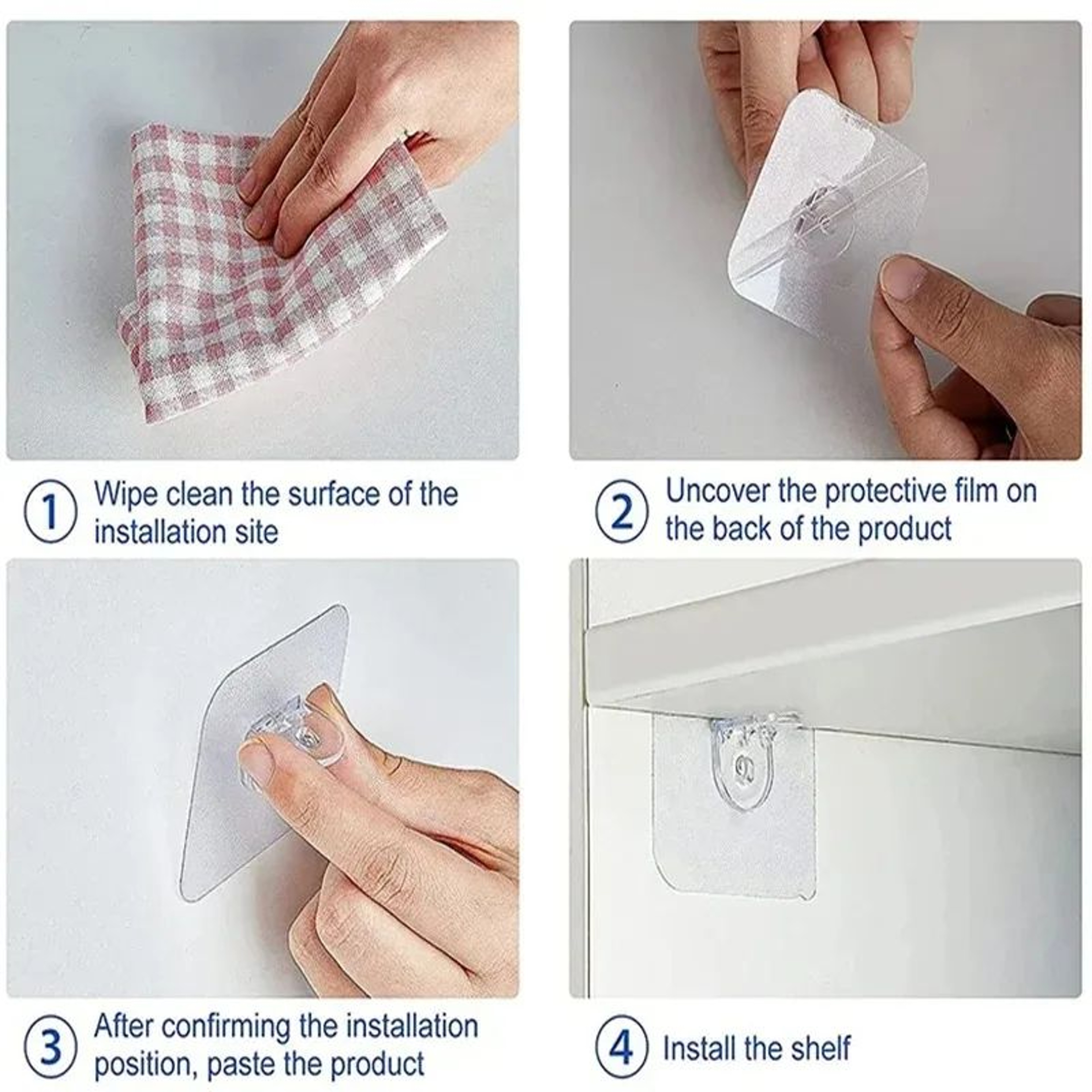 Self Adhesive Shelf Support Bracket 4