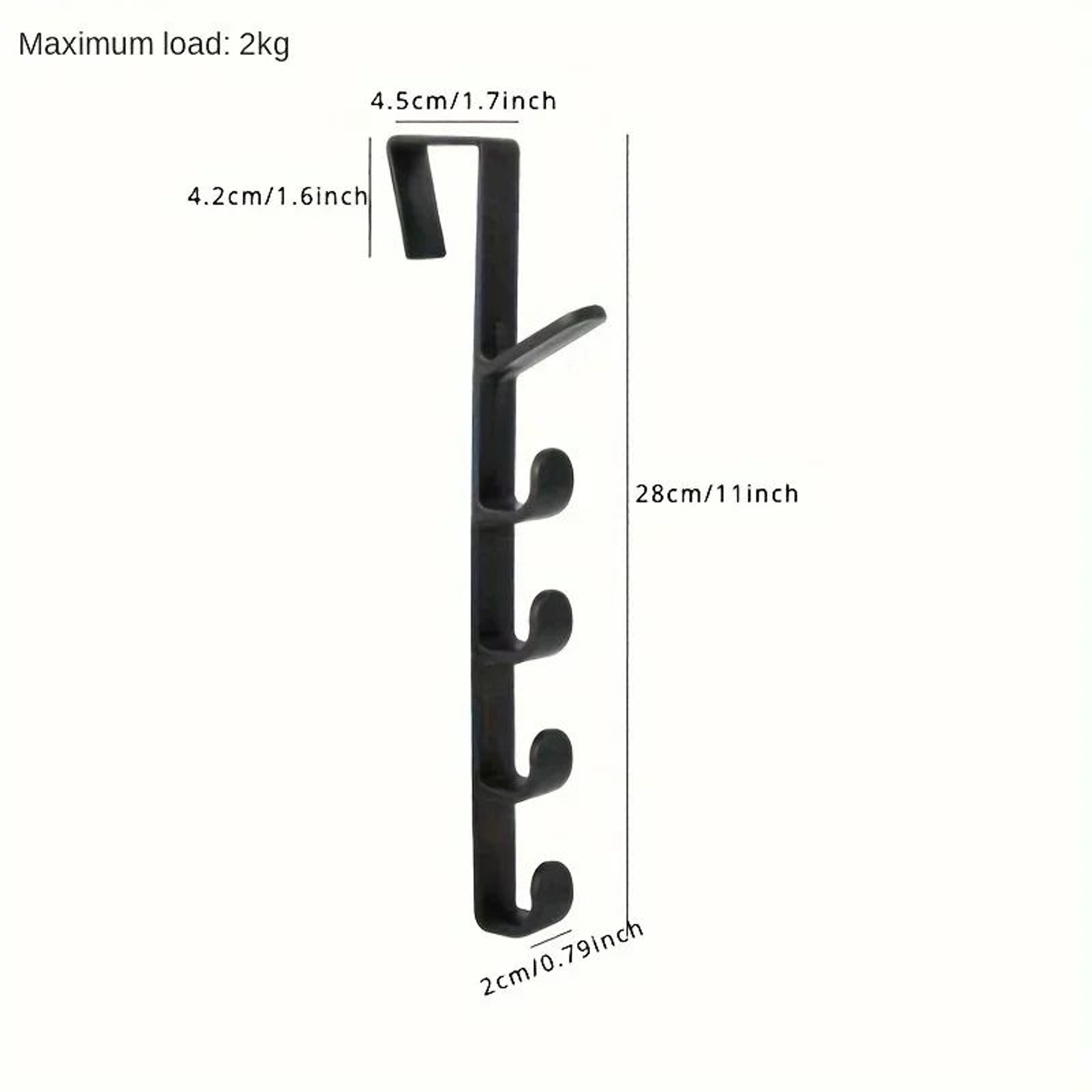 Over The Door Coat Hook Hanger 8
