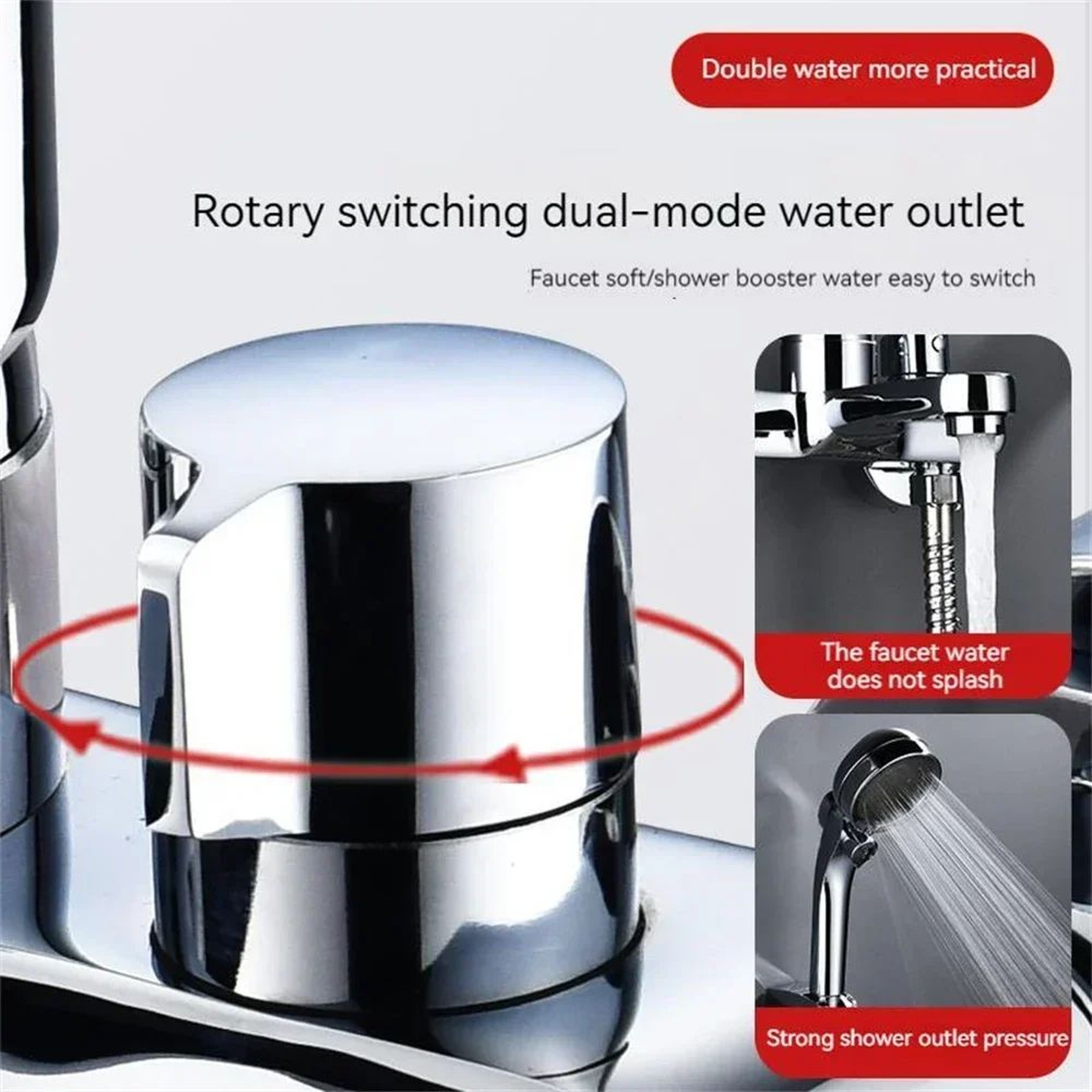 Bathroom Shower Faucet Mixing Valve Set 5