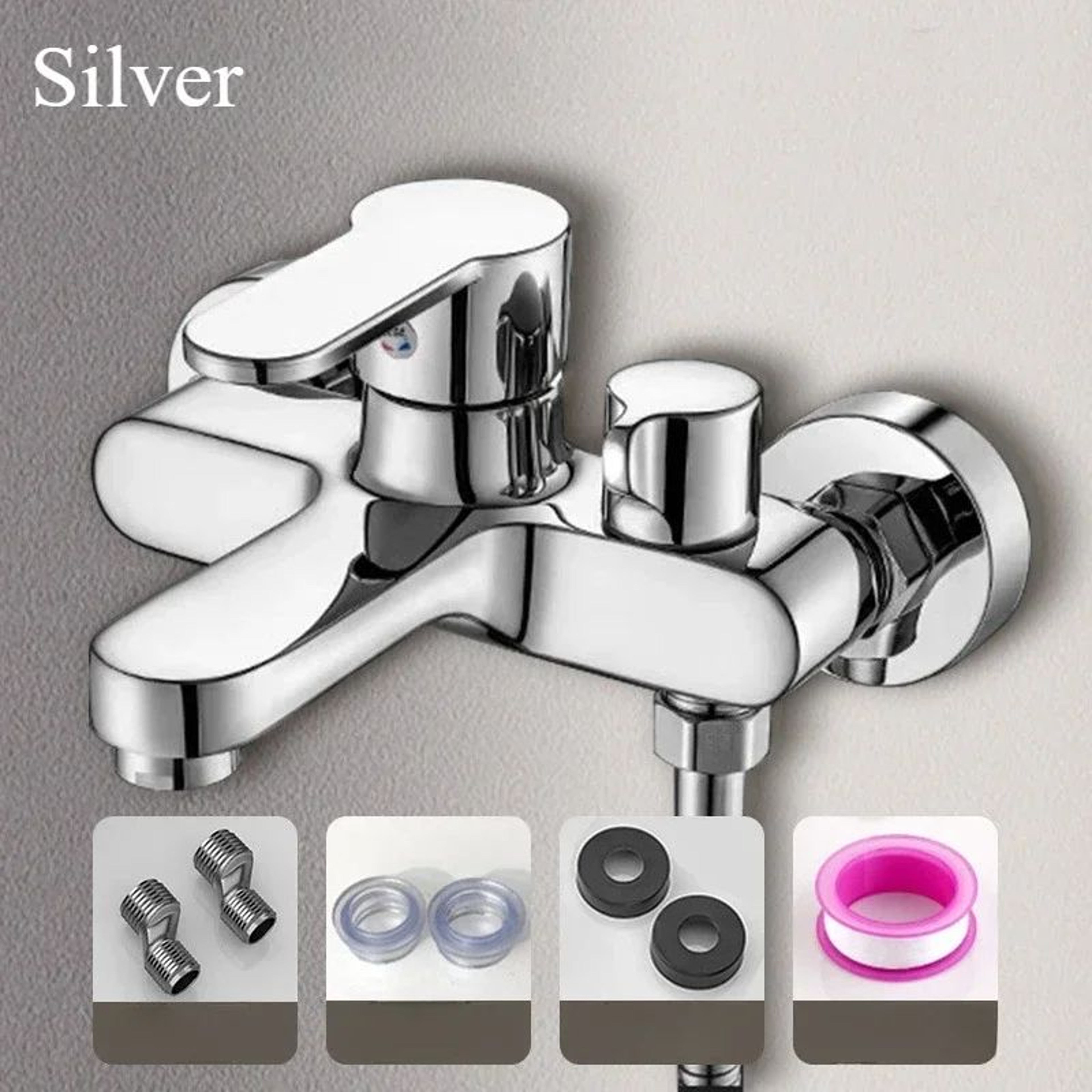 Bathroom Shower Faucet Mixing Valve Set 15