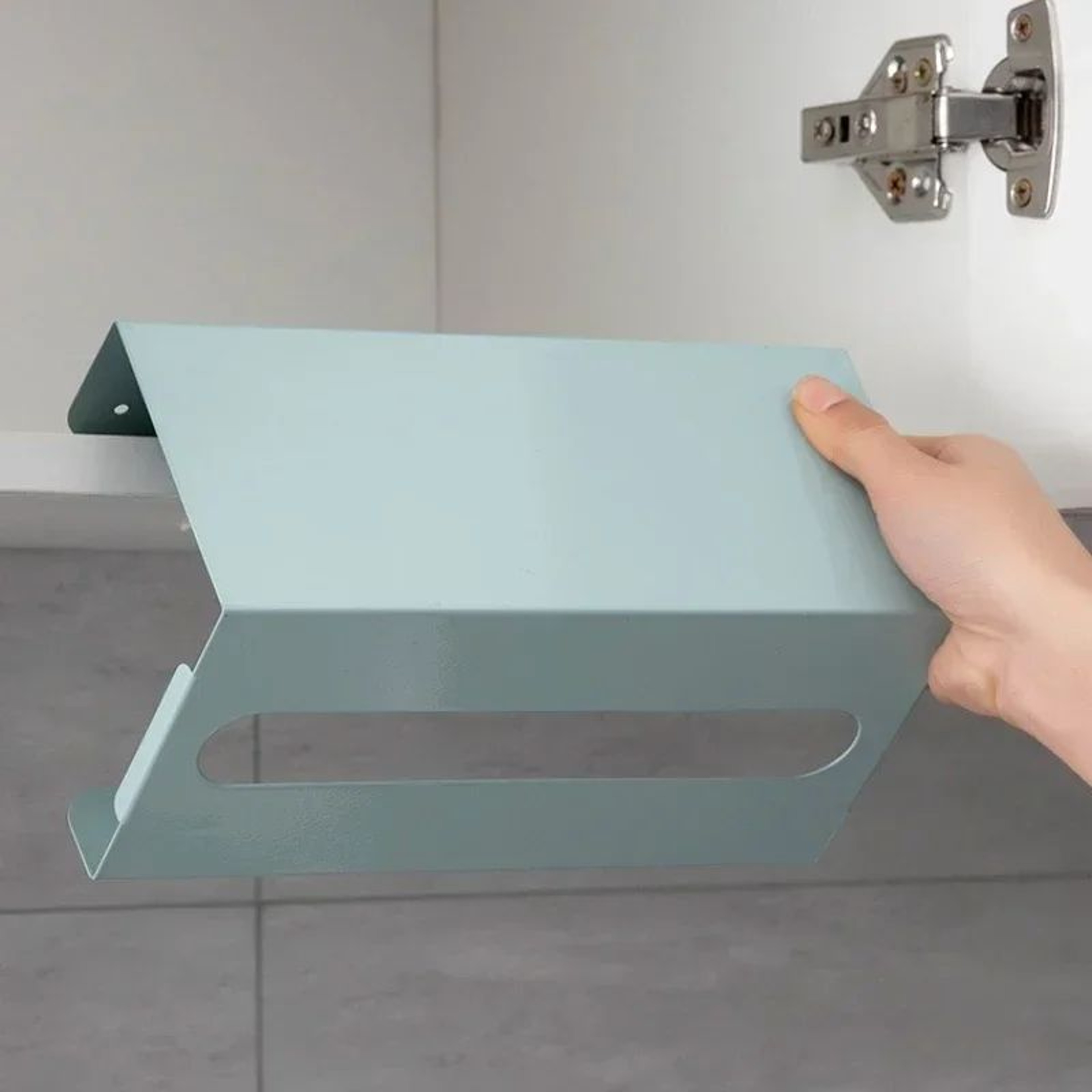 Under Cabinet Paper Towel Holder 3