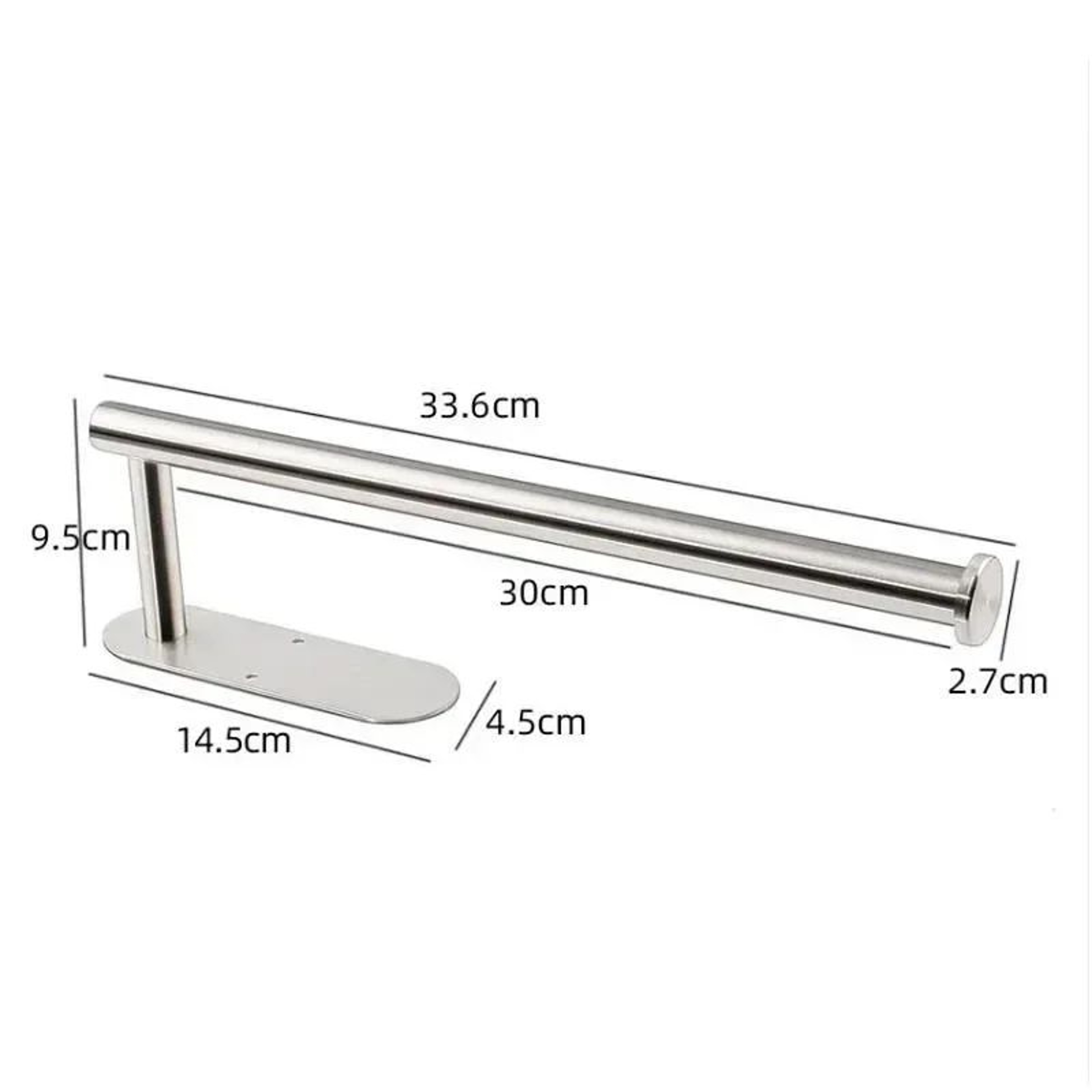 Black Stainless Steel Toilet Paper Holder 9