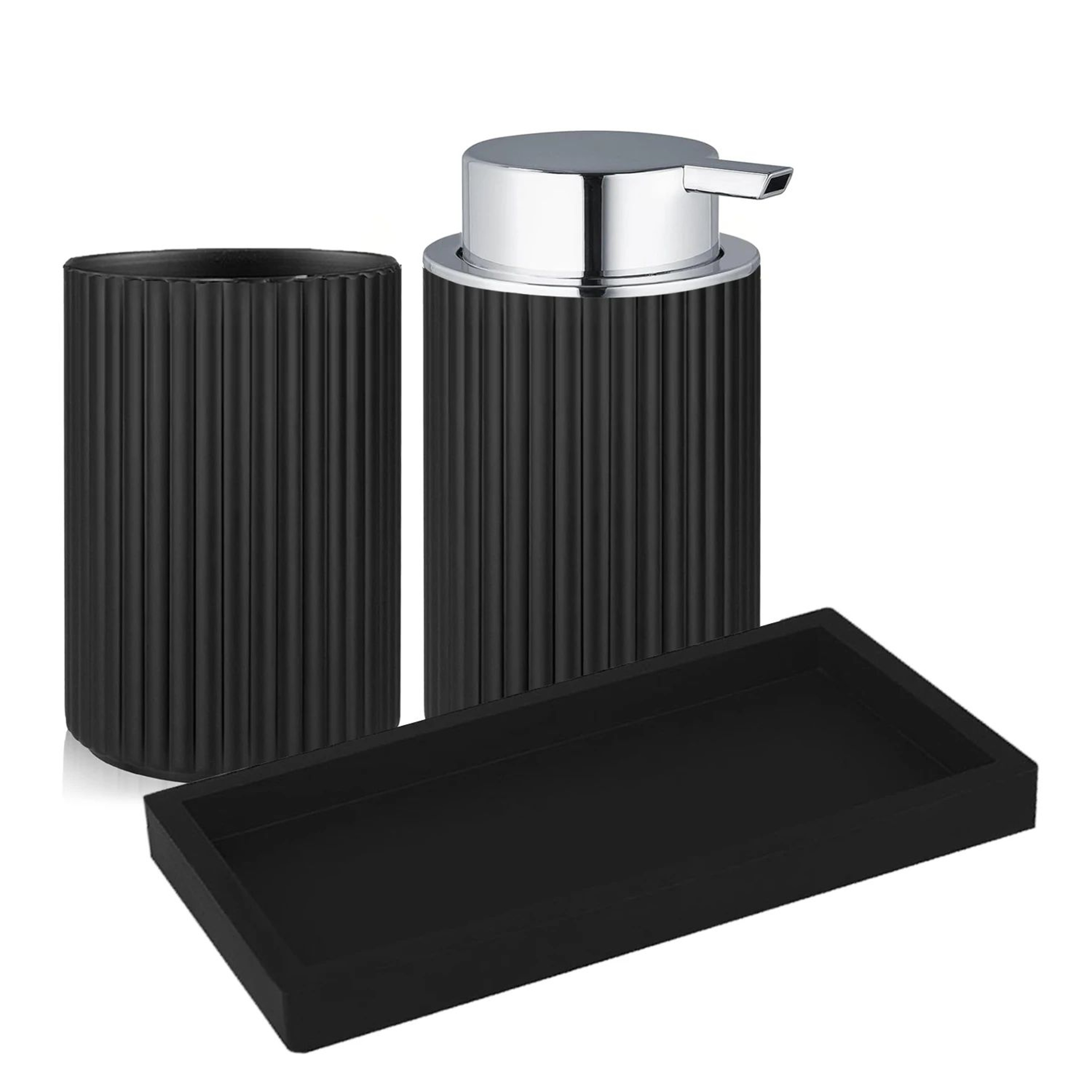 Foaming Soap Dispenser With Silicone Tray 9